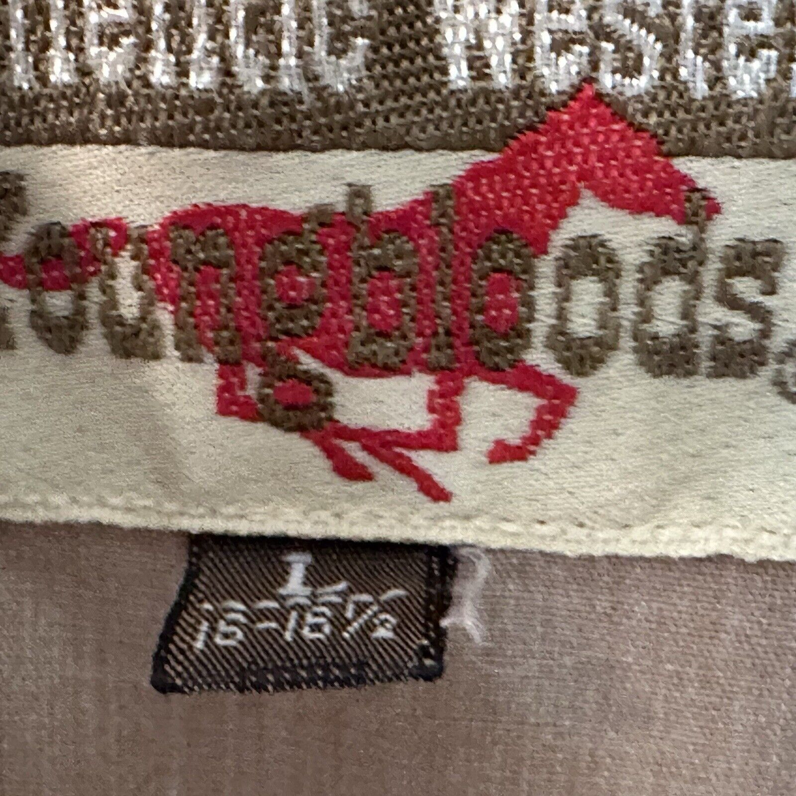 Other Authentic Western Youngbloods Snap Shirt LR Tan Embroidered Size US L / EU 52-54 / 3 - 5 Thumbnail