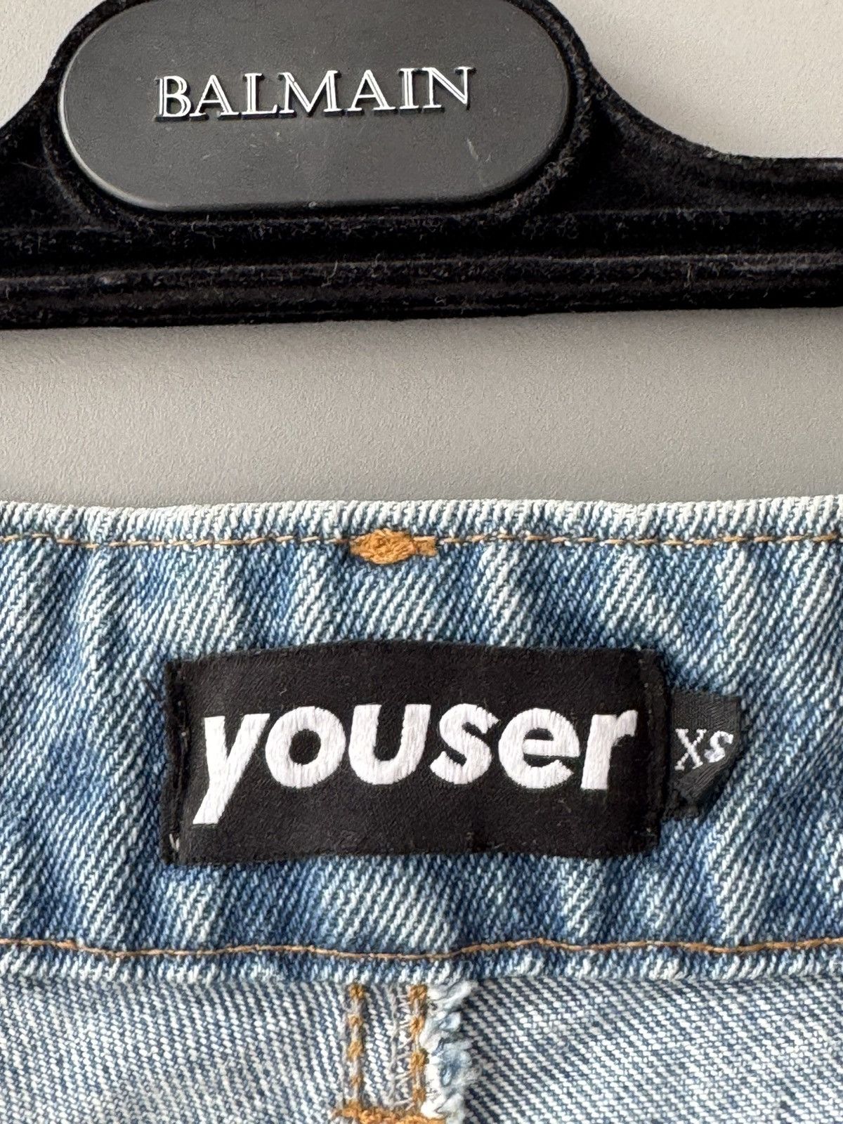 Japanese Brand Youser Designer Korean Brand Jeans similar to balenciaga Size US 28 / EU 44 - 6 Thumbnail