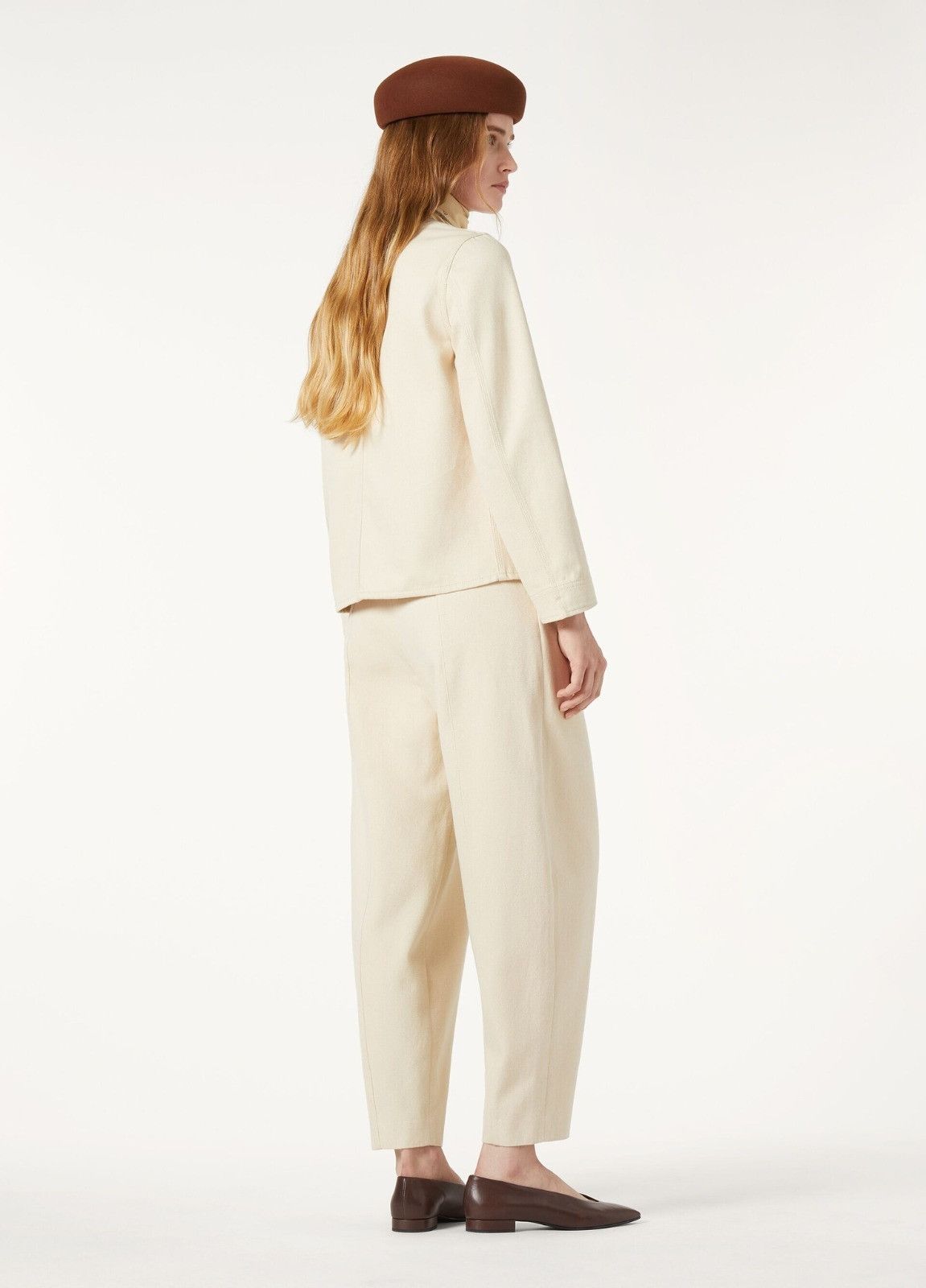 Loro Piana o1srvl11e0526 FAP3031 Dan Pant in Light Beige Size 25" / US 0 / IT 36 - 4 Thumbnail
