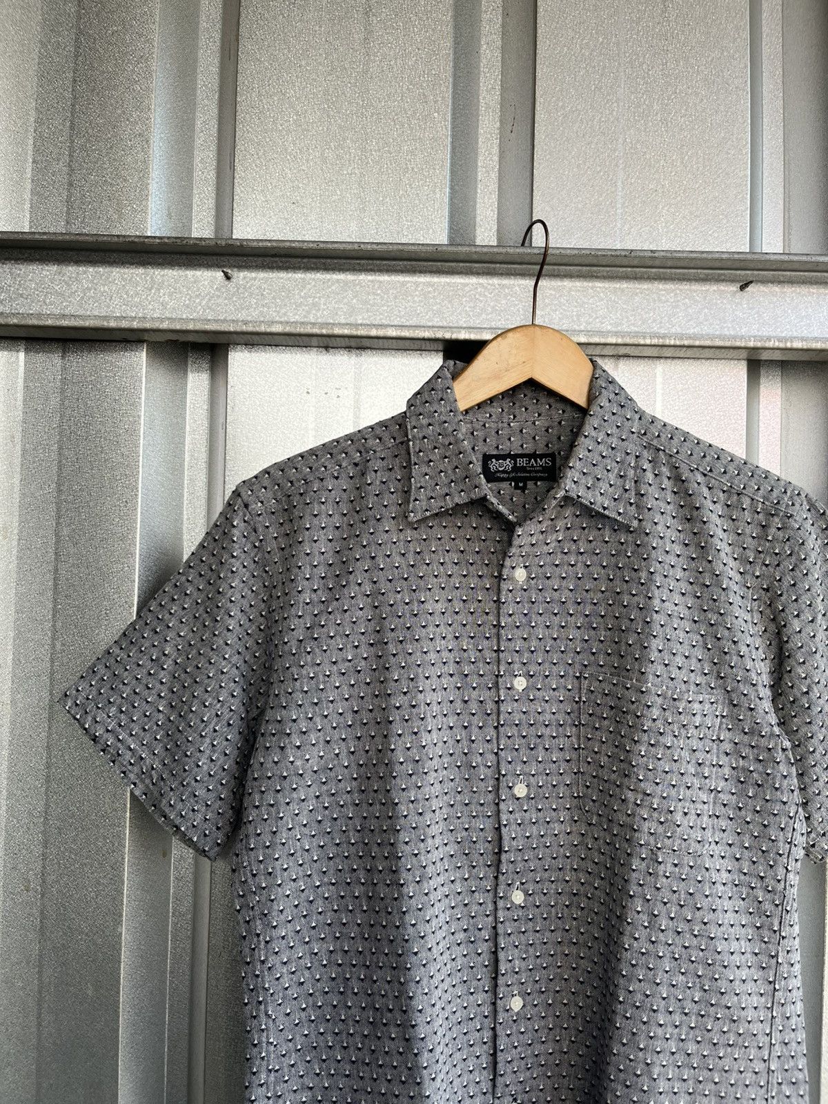 Beams Japan Vintage beams textured button shirt /visvim/kapital/orslow/ Size US M / EU 48-50 / 2 - 2 Thumbnail