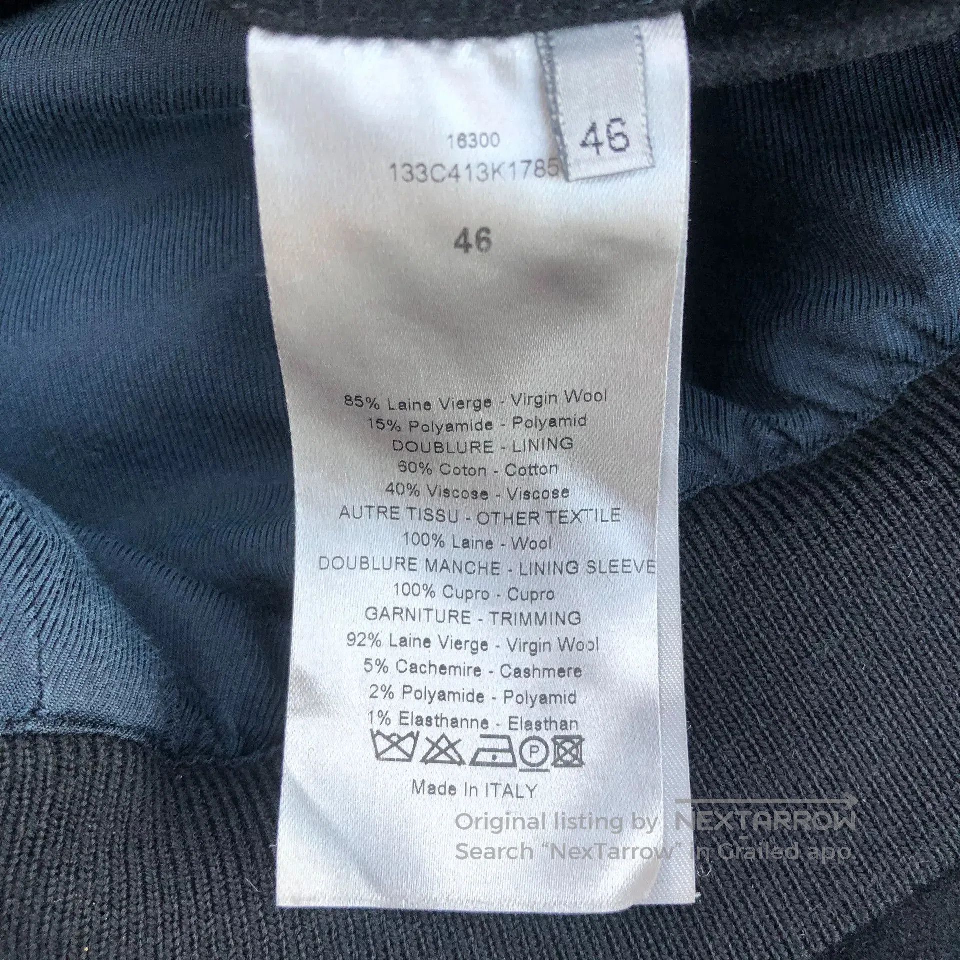Dior Dior Homme 12FW Embroidered Jacket. Size US S / EU 44-46 / 1 - 6 Thumbnail