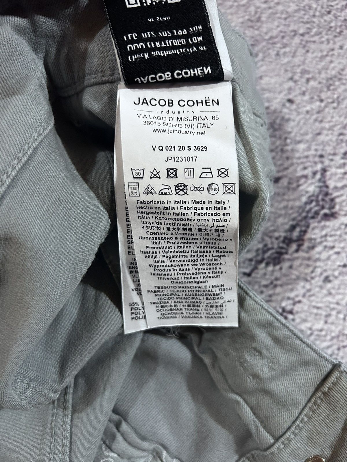Jacob Cohen Jacob Cohën Women’s Jeans Light Grey Color Slim Fit Trousers Size 25" / US 0 / IT 36 - 7 Thumbnail