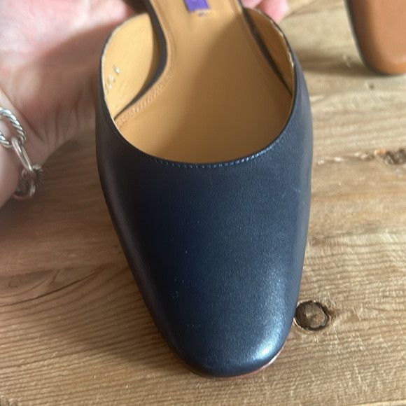 Ralph Lauren Purple Label RALPH LAUREN purple label Krissty ballerina flats 39.5 navy Size US 9.5 / IT 39.5 - 8 Thumbnail