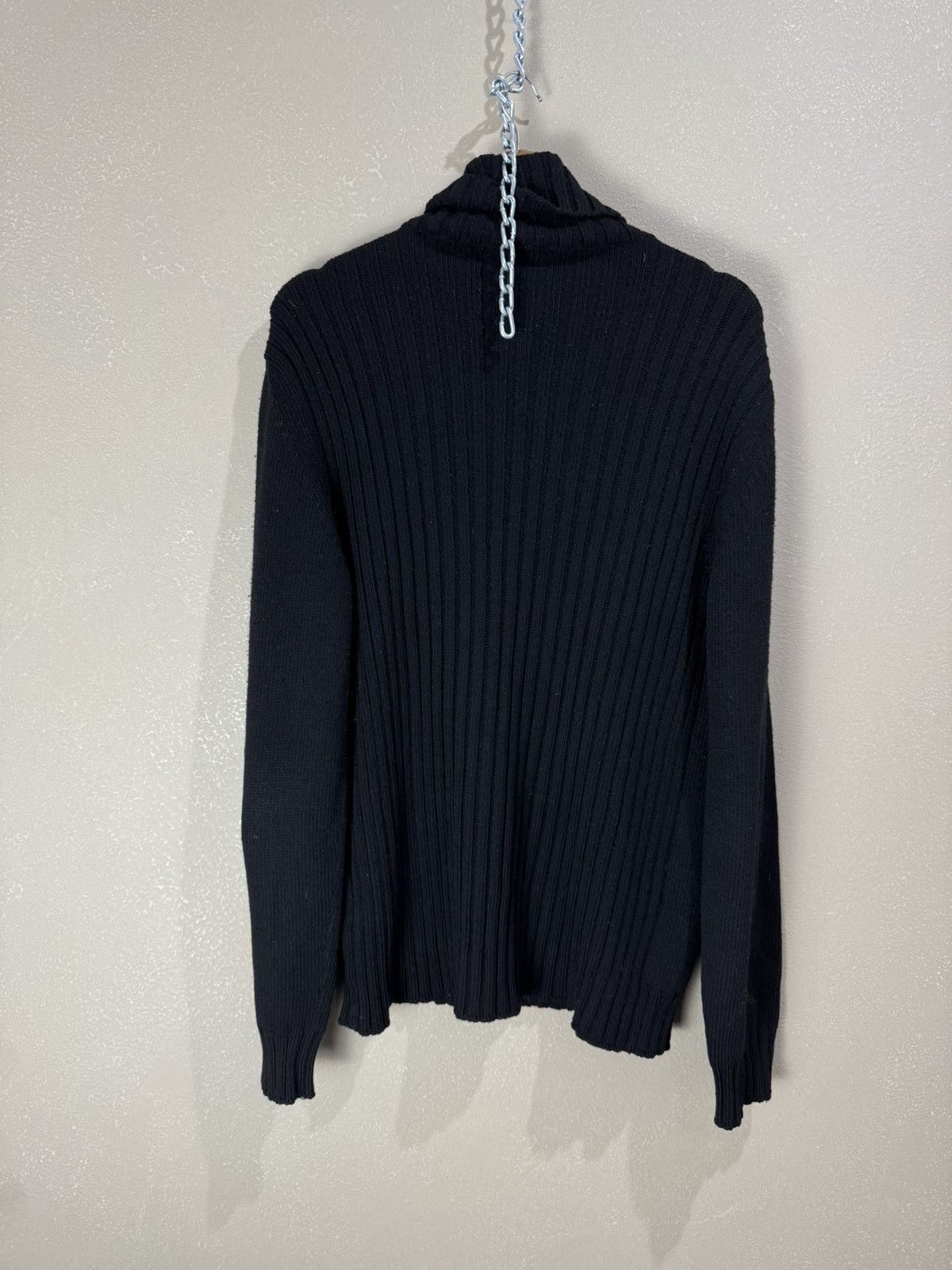 Dolce & Gabbana Dolce&Gabbana Turtleneck Vintage Ribbed Knit Sweater Size US XL / EU 56 / 4 - 2 Thumbnail
