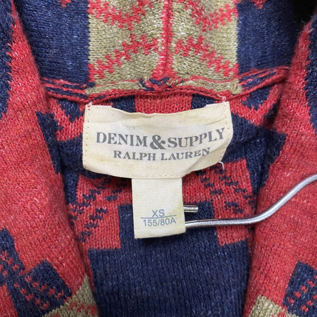 Denim & Supply Ralph Lauren Denim&Supply Ralph Lauren Shawl Collar Navajo Knitwear Size US XS / EU 42 / 0 - 7 Thumbnail