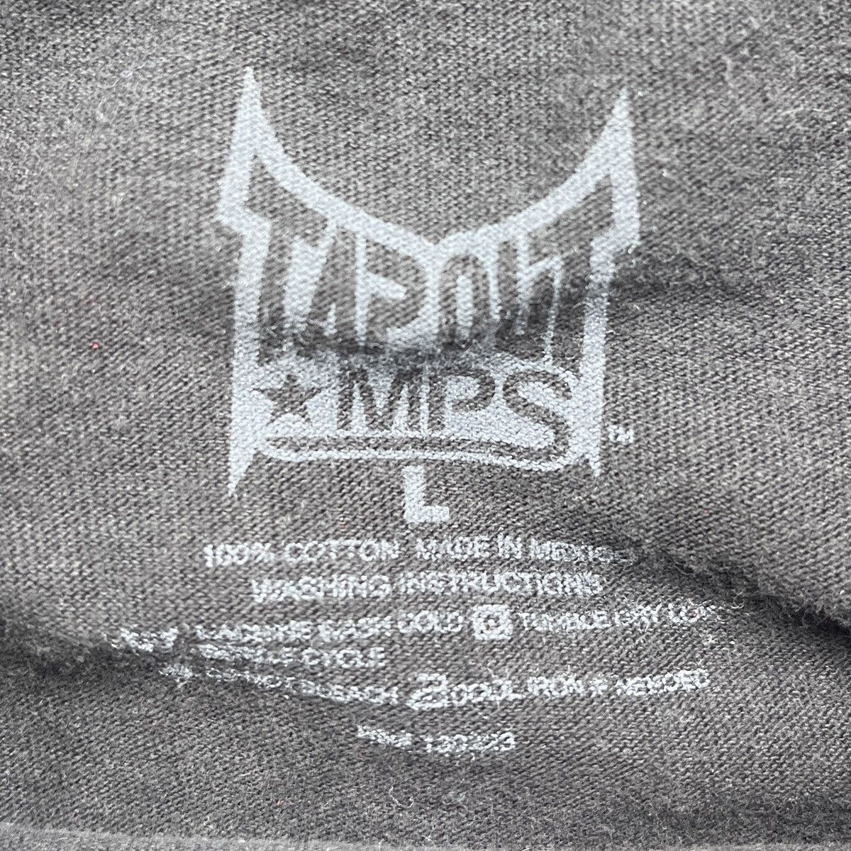 Tapout Tapout MPS Skeleton AOP Black Graphic T Shirt Size US L / EU 52-54 / 3 - 4 Thumbnail
