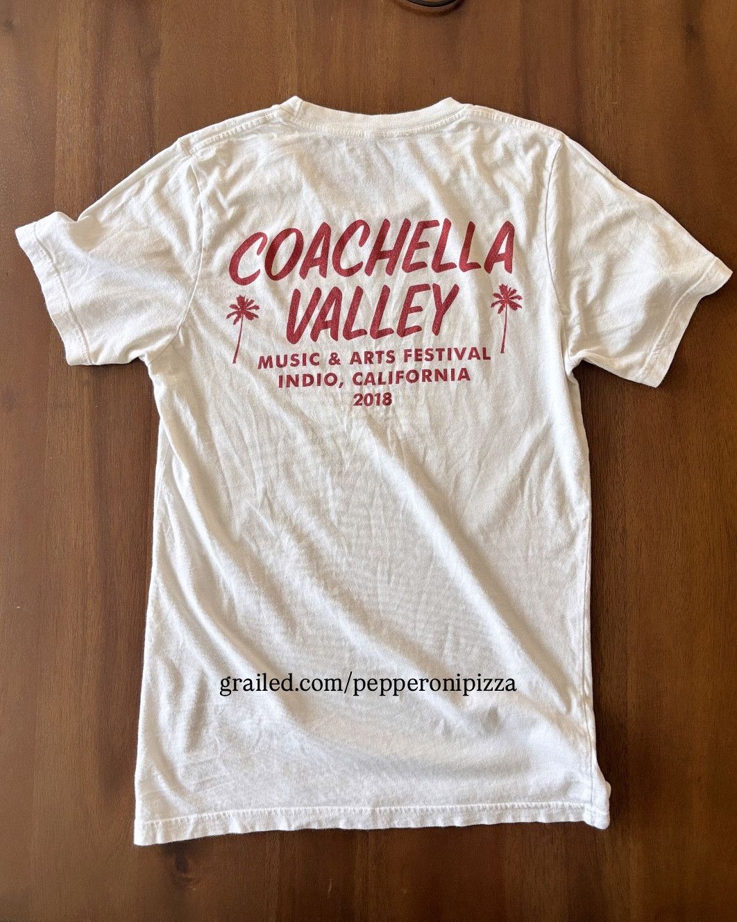 Coachella 2018 Coachella Merch T Shirt Size US S / EU 44-46 / 1 - 1 Thumbnail