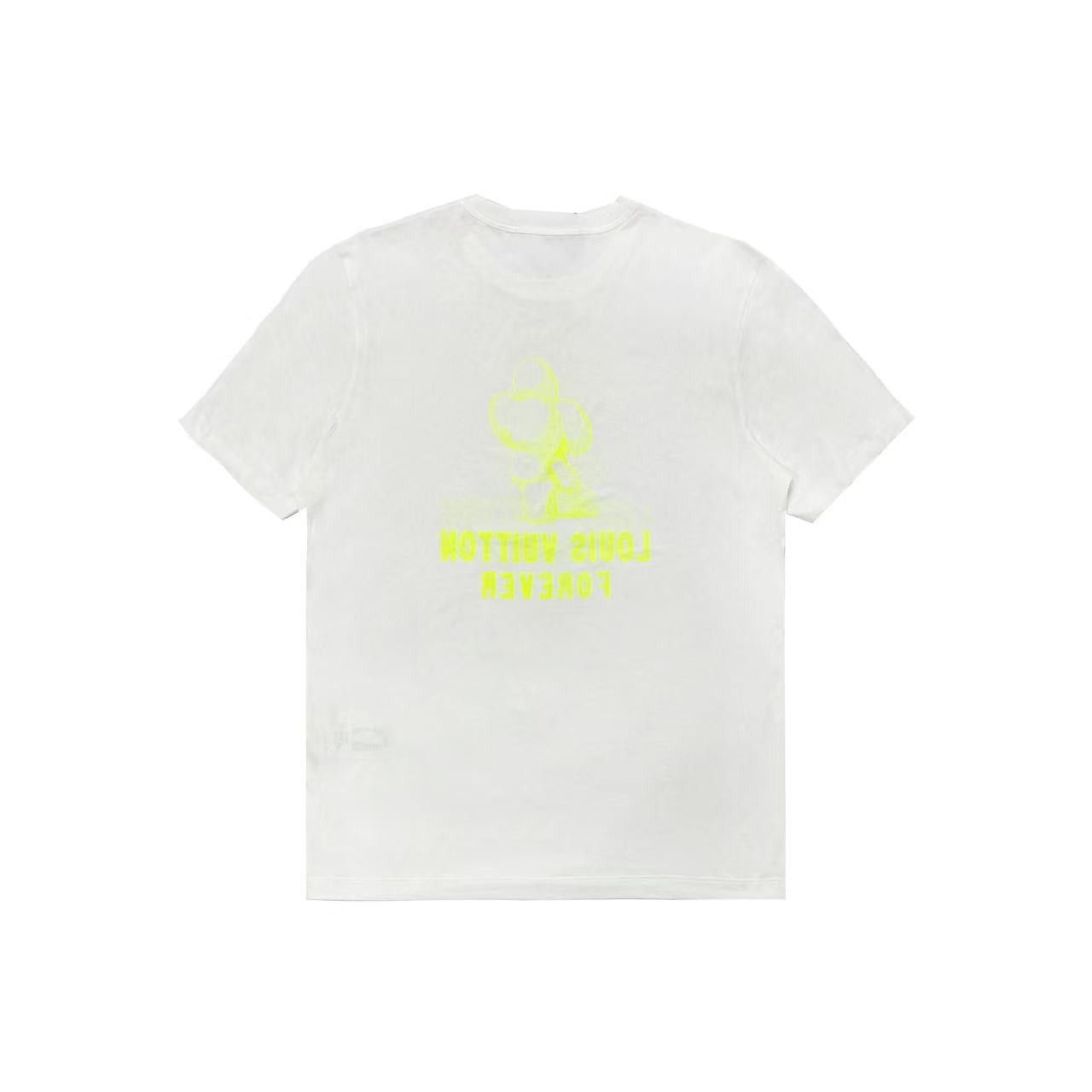 Louis Vuitton Louis Vuitton Vivienne Forever White Short Sleeve T-Shirt Size L / US 10 / IT 46 - 2 Thumbnail