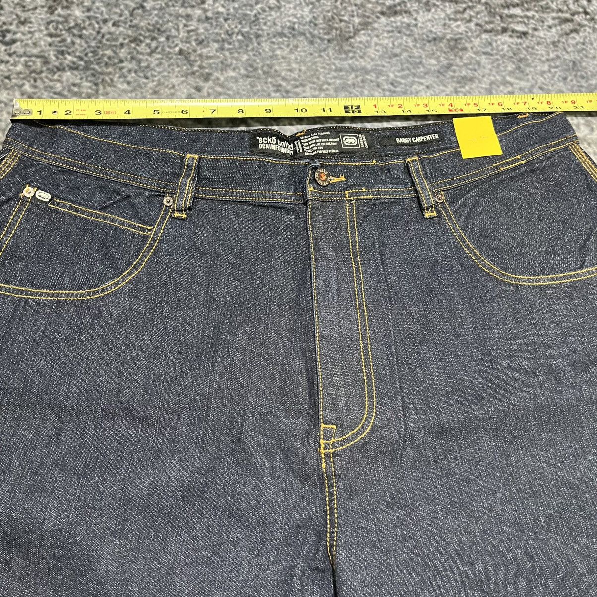 Ecko Unltd. Vintage Y2K Ecko UNLTD Baggy Wide Leg Grunge Skater Jeans Size US 40 / EU 56 - 9 Thumbnail