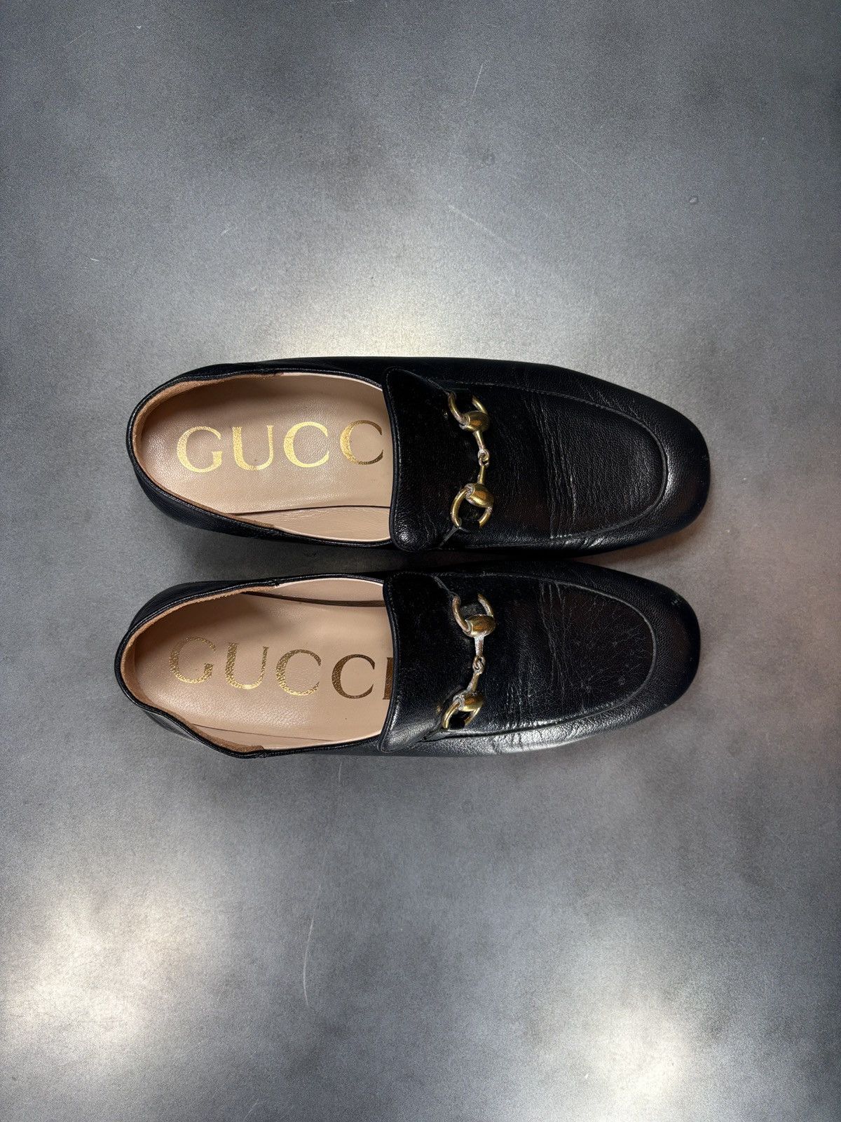 Gucci 2018 Gucci Horsebit Loafer Leather Mules Heels Crystal Jewel Size US 9 / IT 39 - 20 Thumbnail