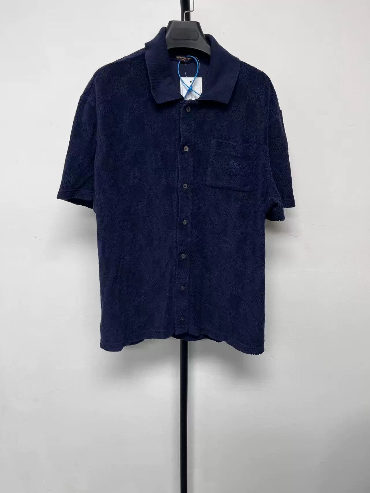 Louis Vuitton louis vuitton blue short sleeve shirt Size US M / EU 48-50 / 2 - 1 Thumbnail