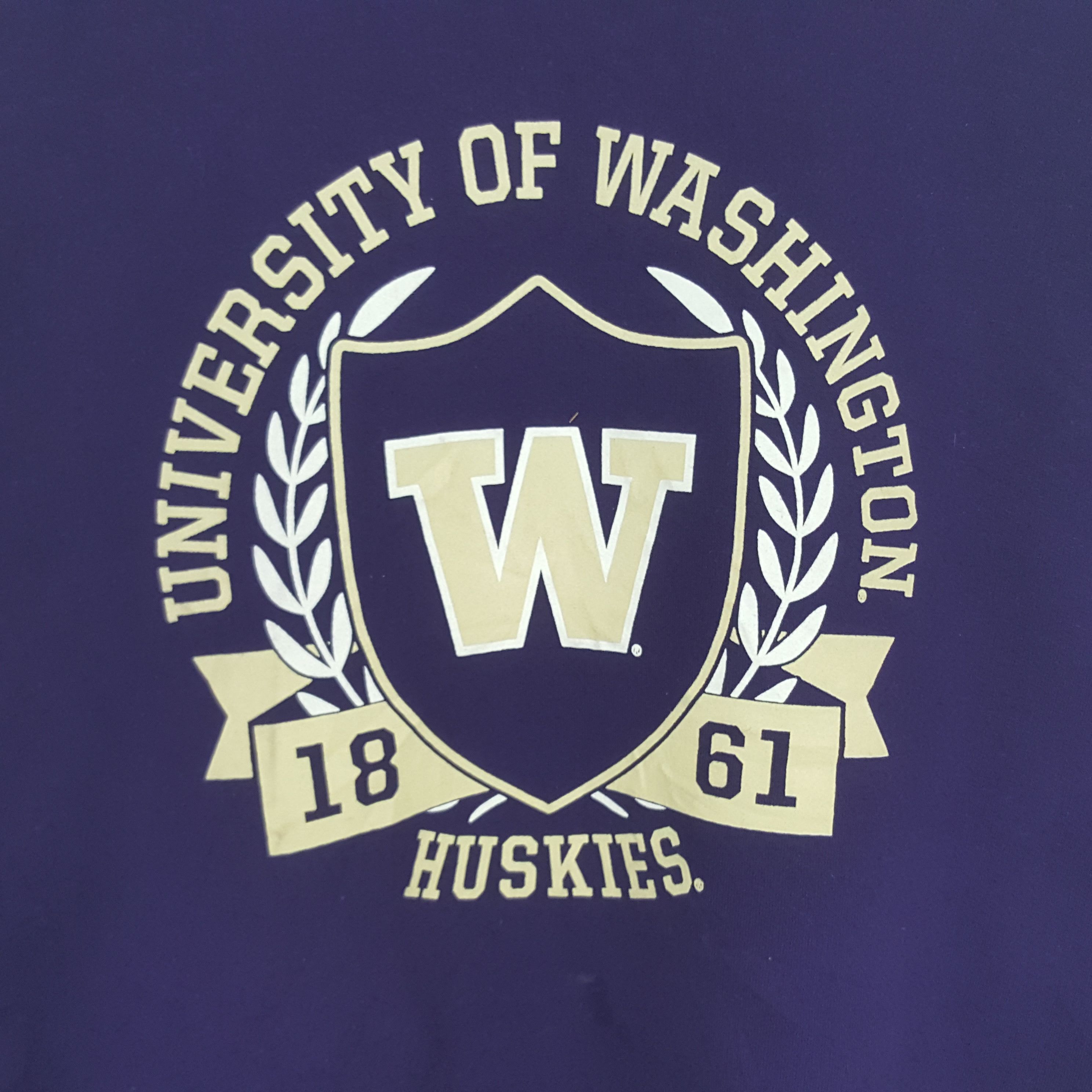 Vintage Vintage University of Washington American Promo Sweatshirt Size US M / EU 48-50 / 2 - 2 Thumbnail