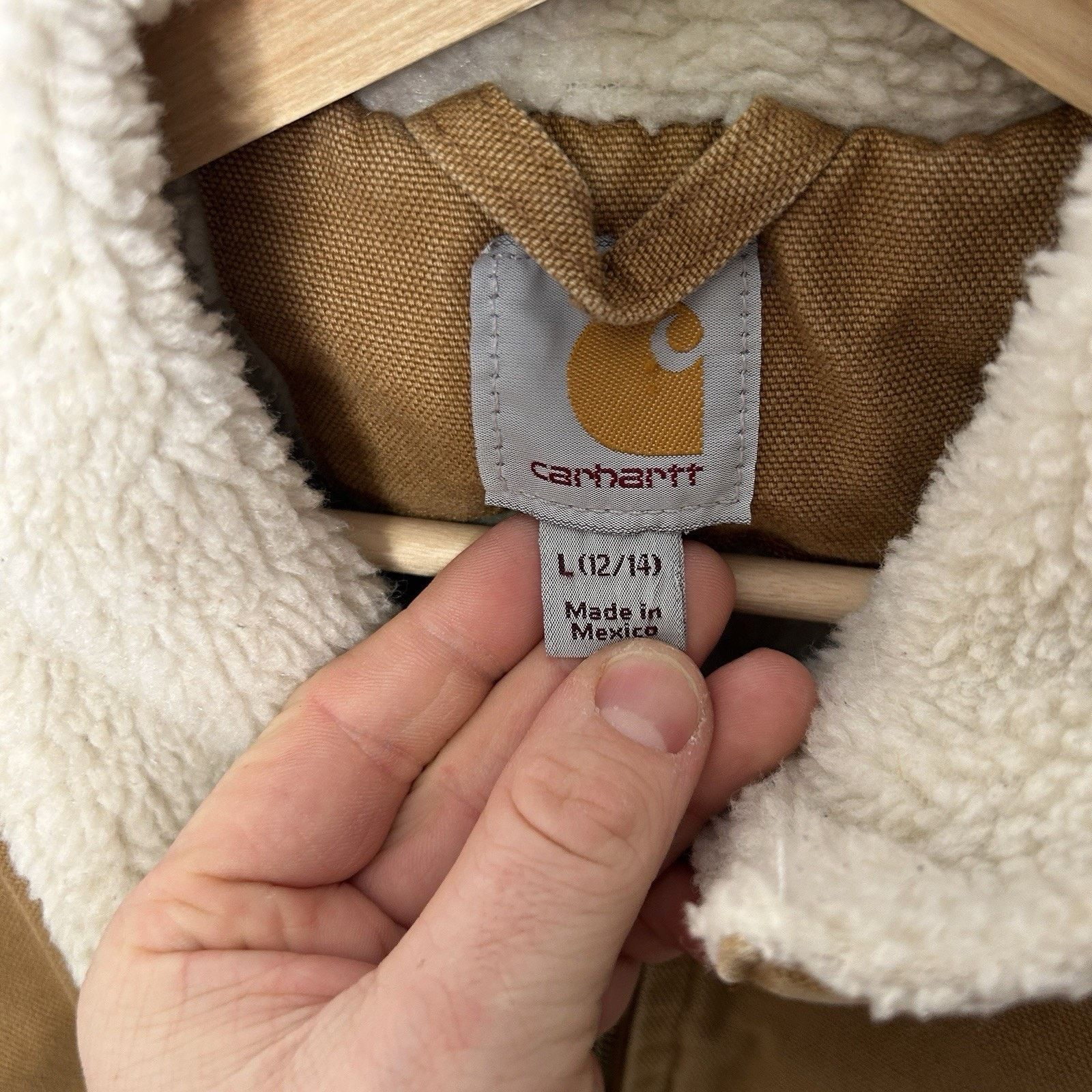 Carhartt Carhartt Sherpa-Lined Wildwood Jacket “Brown” Size L / US 10 / IT 46 - 12 Thumbnail