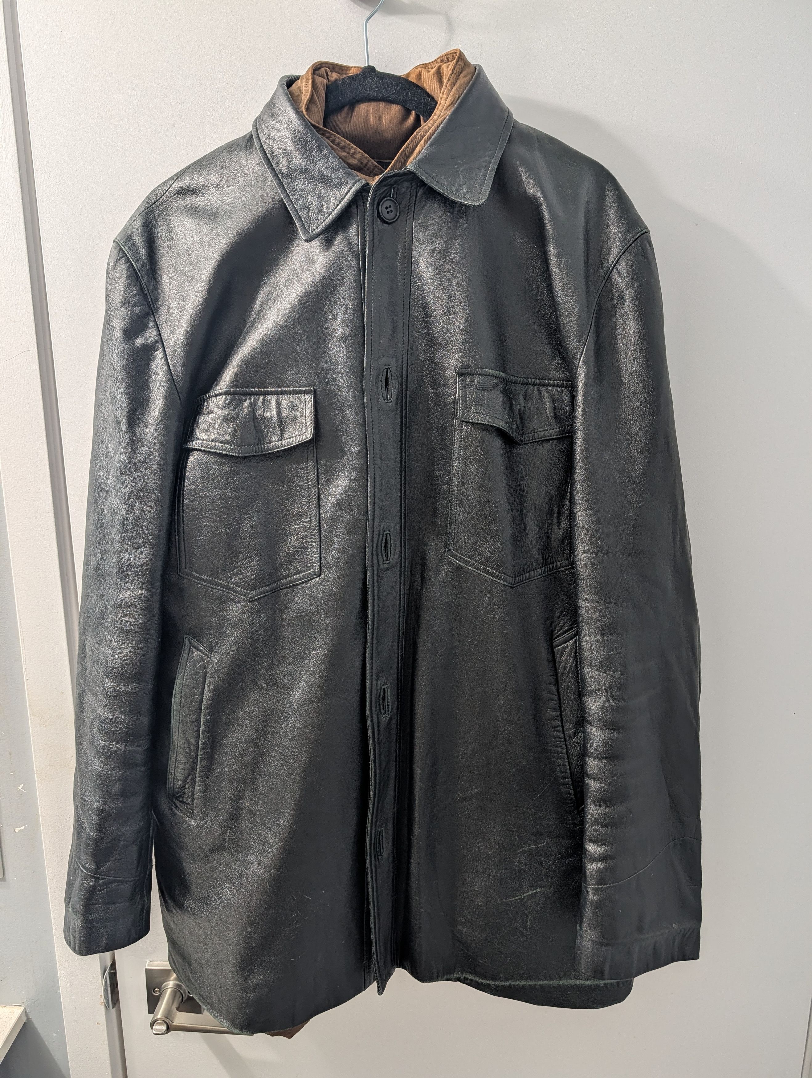 Helmut Lang Helmut Lang Archive 1997 leather Jacket | Grailed