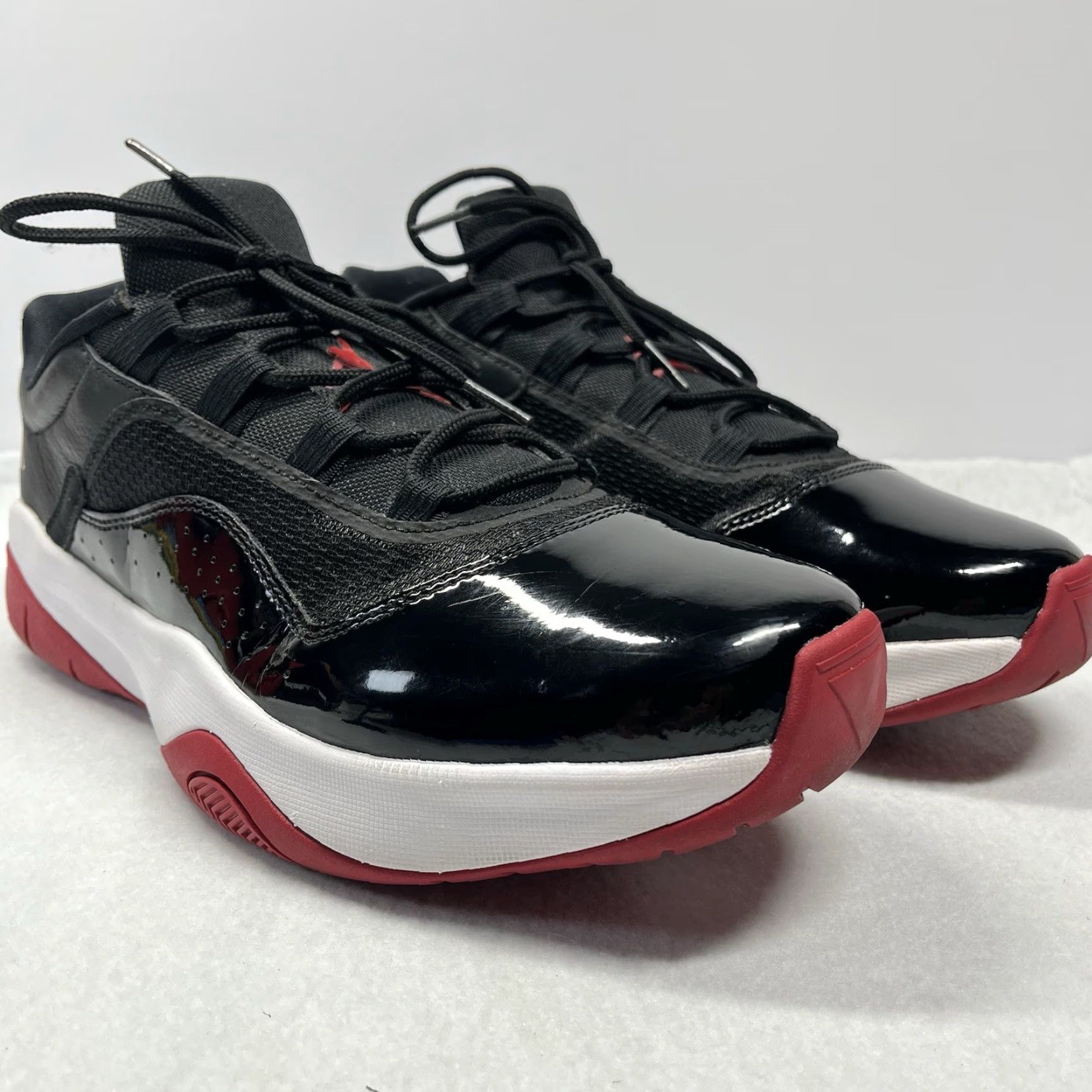 Jordan Brand Air Jordan 11 CMFT Low Men’s Size 12 Black White Gym Red DM0844-005 Nike Air Size US 12 / EU 45 - 3 Thumbnail