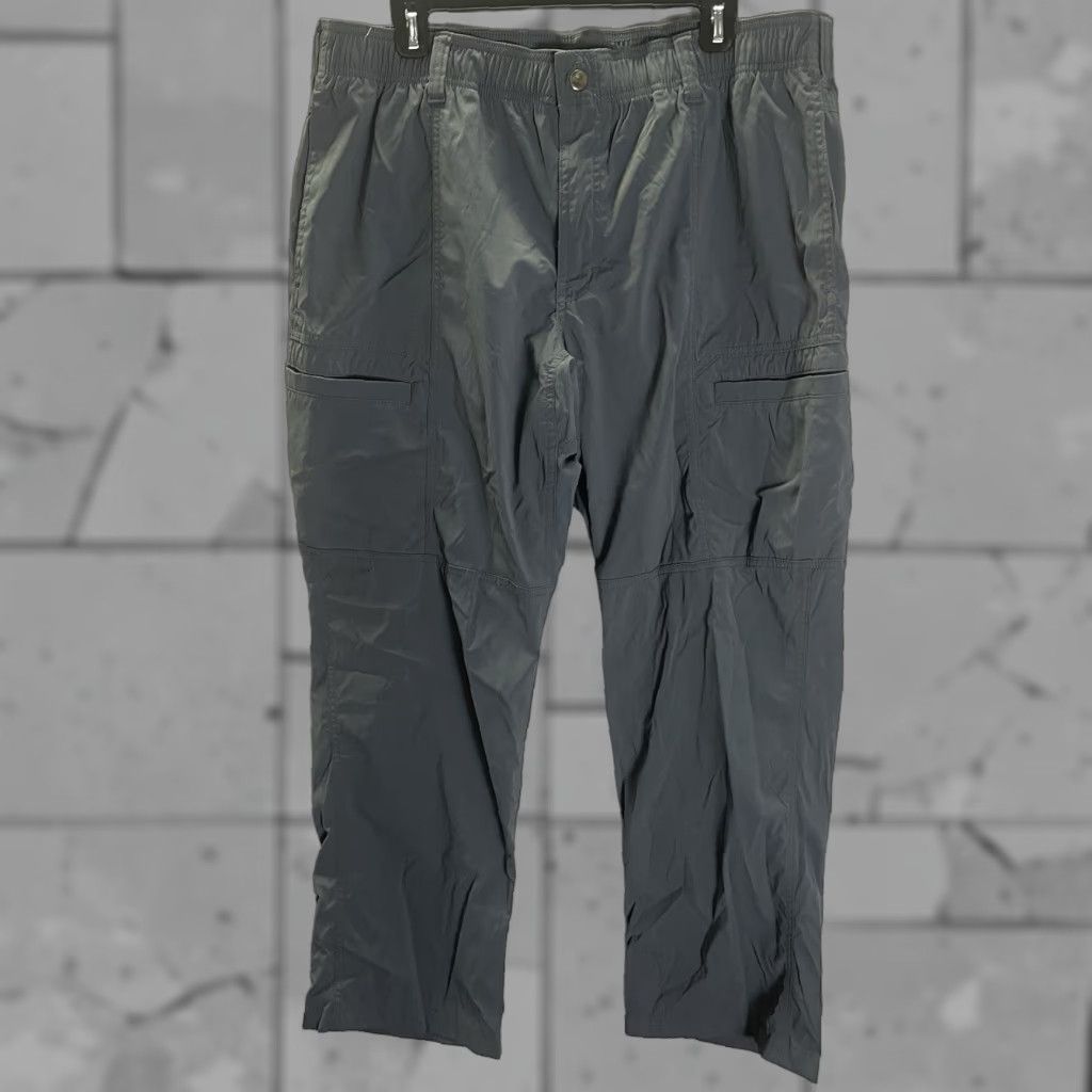 CO Duluth Trading Co Nylon Blend Gray Athletic Cargo Pants Mens Size 38x30 Size US 38 / EU 54 - 1 Thumbnail