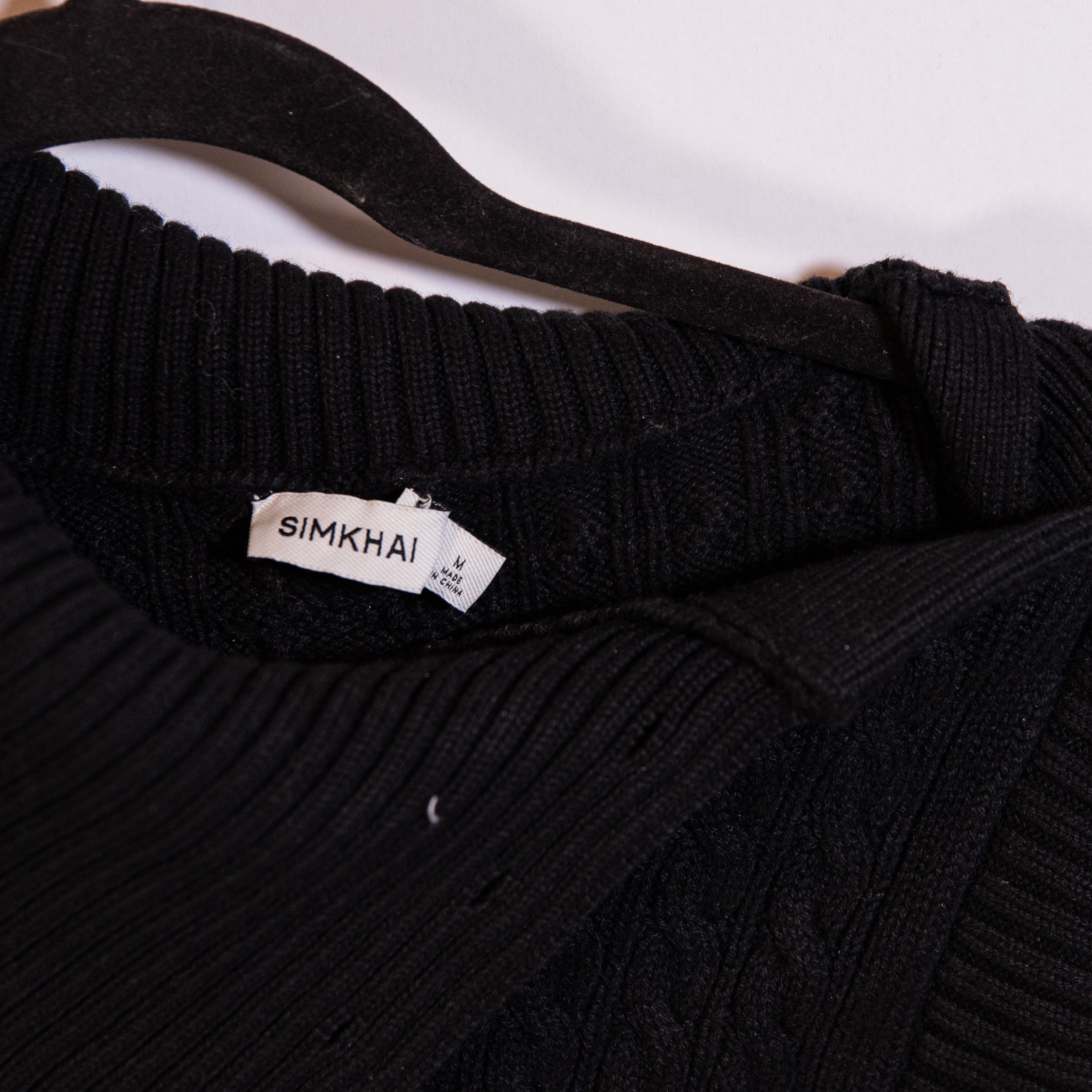 Simkhai Simkhai Linnea Combo Cotton Poplin Wool Size M / US 6-8 / IT 42-44 - 2 Thumbnail