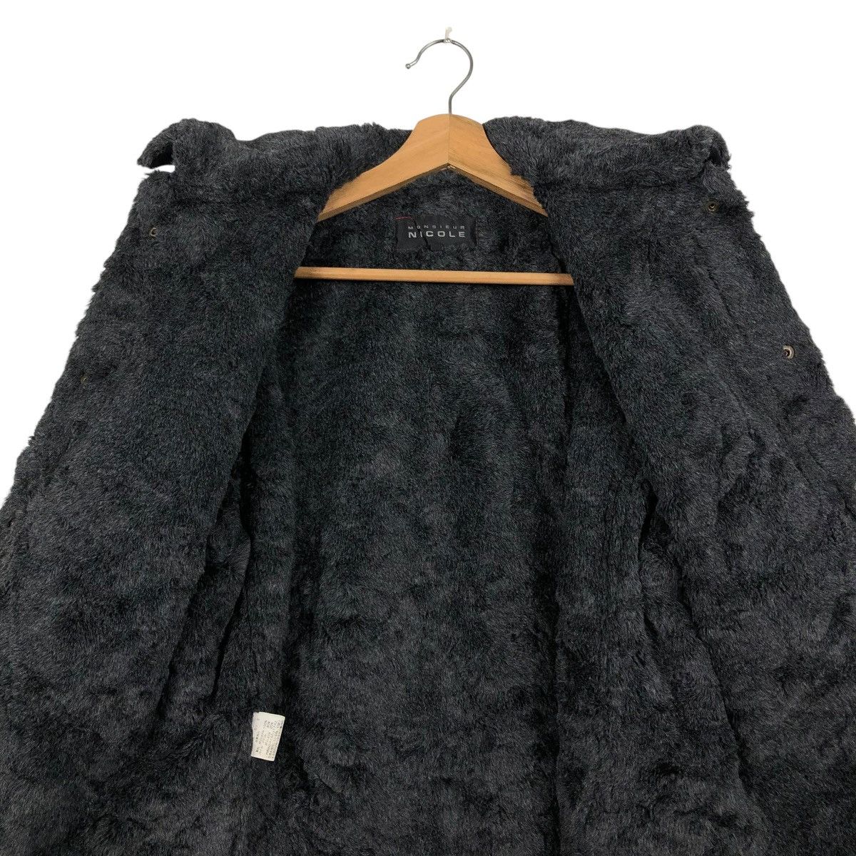 Japanese Brand 🔥VINTAGE CHORE JACKET MONSIUER NICOLE MINK FUR BLANKET Size US M / EU 48-50 / 2 - 15 Thumbnail