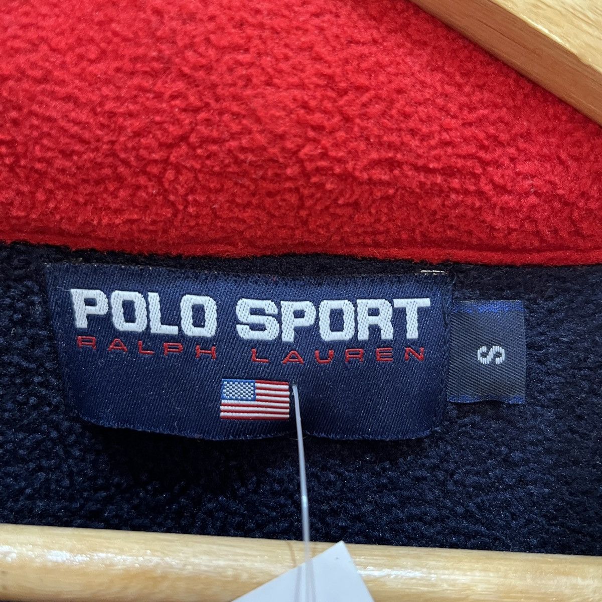 Lo Life × Polo Ralph Lauren × Vintage Vintage Ralph Lauren Polo Sport Spellout Fleece 90s Superman Size US S / EU 44-46 / 1 - 9 Thumbnail