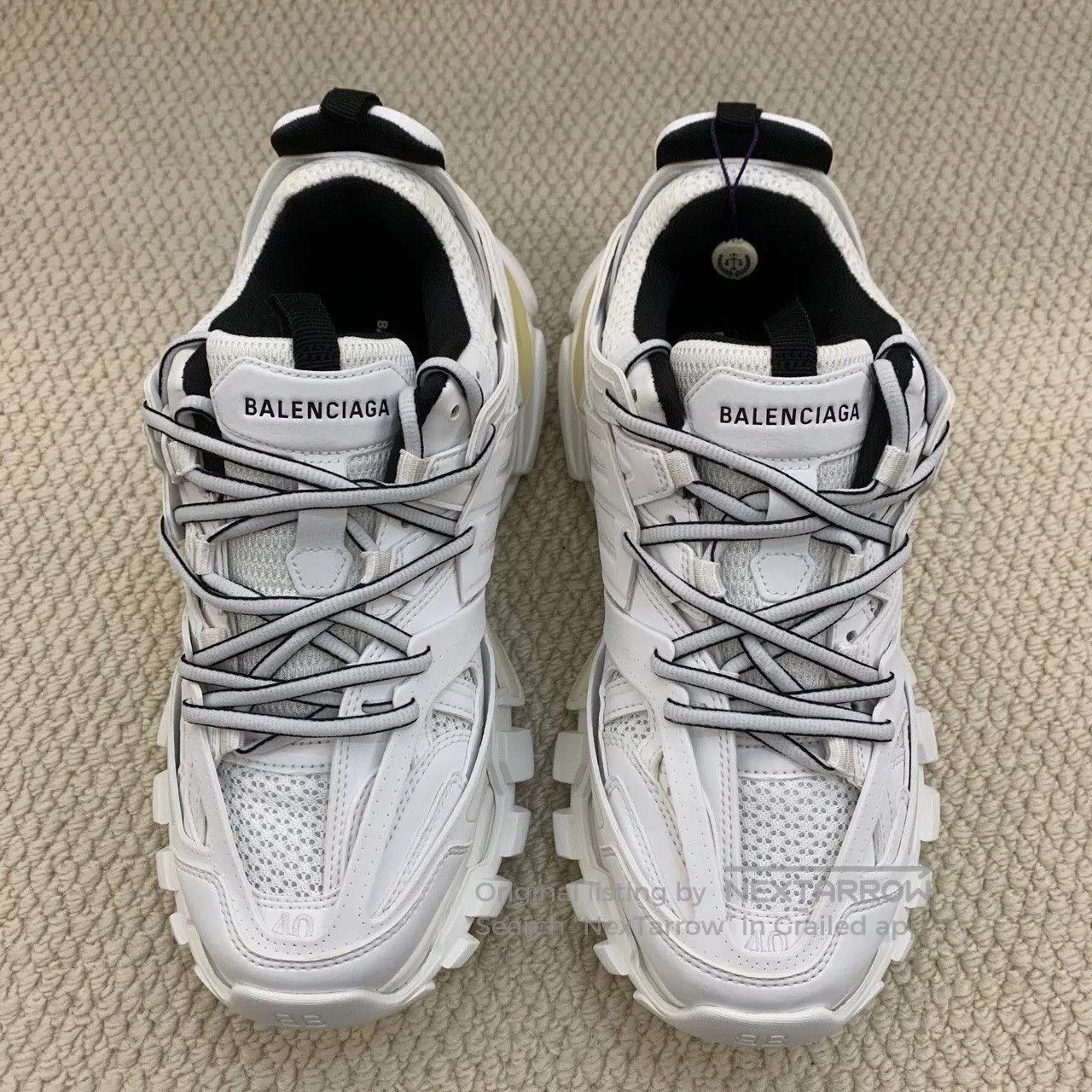 Balenciaga balenciaga track 1.0 low-top sneakers. Size US 9 / EU 42 - 4 Thumbnail