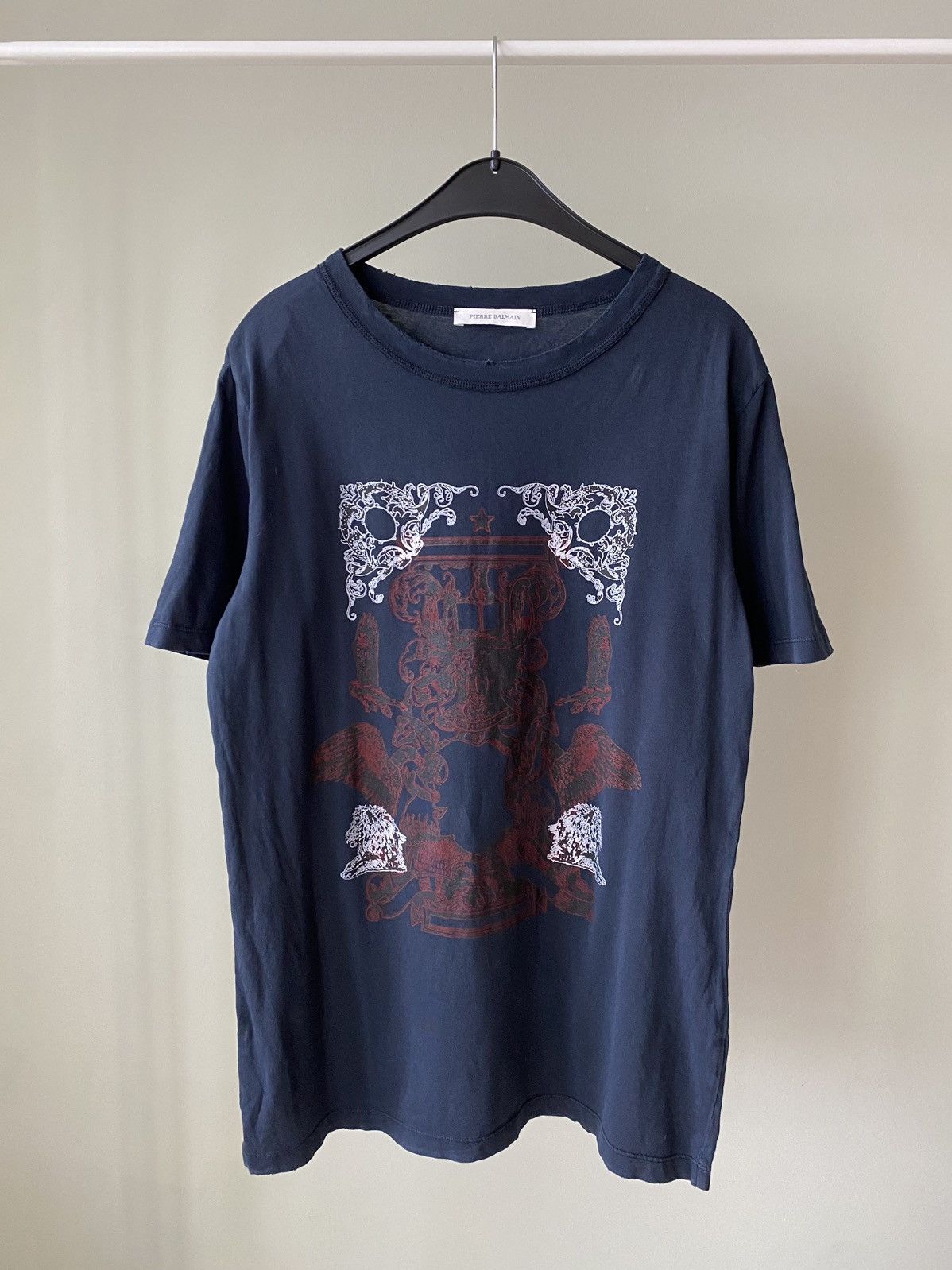Balmain Pierre Balmain Barocco t shirt oversized y2k Size US XS / EU 42 / 0 - 1 Thumbnail
