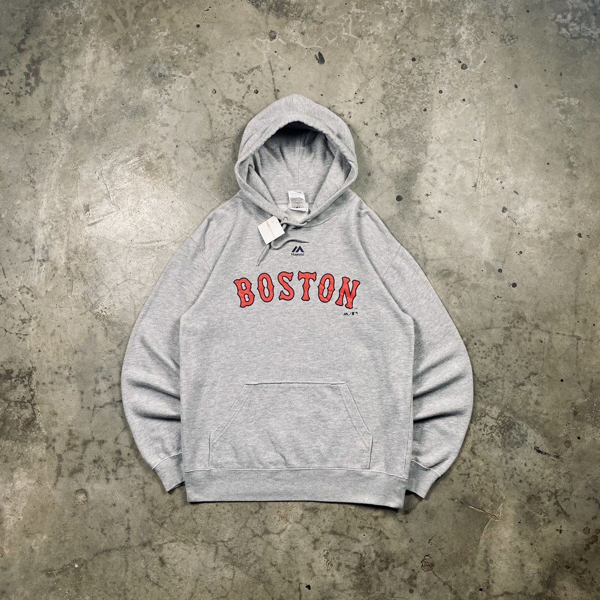 MLB × Majestic y2k Majestic MLB Boston Pullover Size US M / EU 48-50 / 2 - 1 Thumbnail