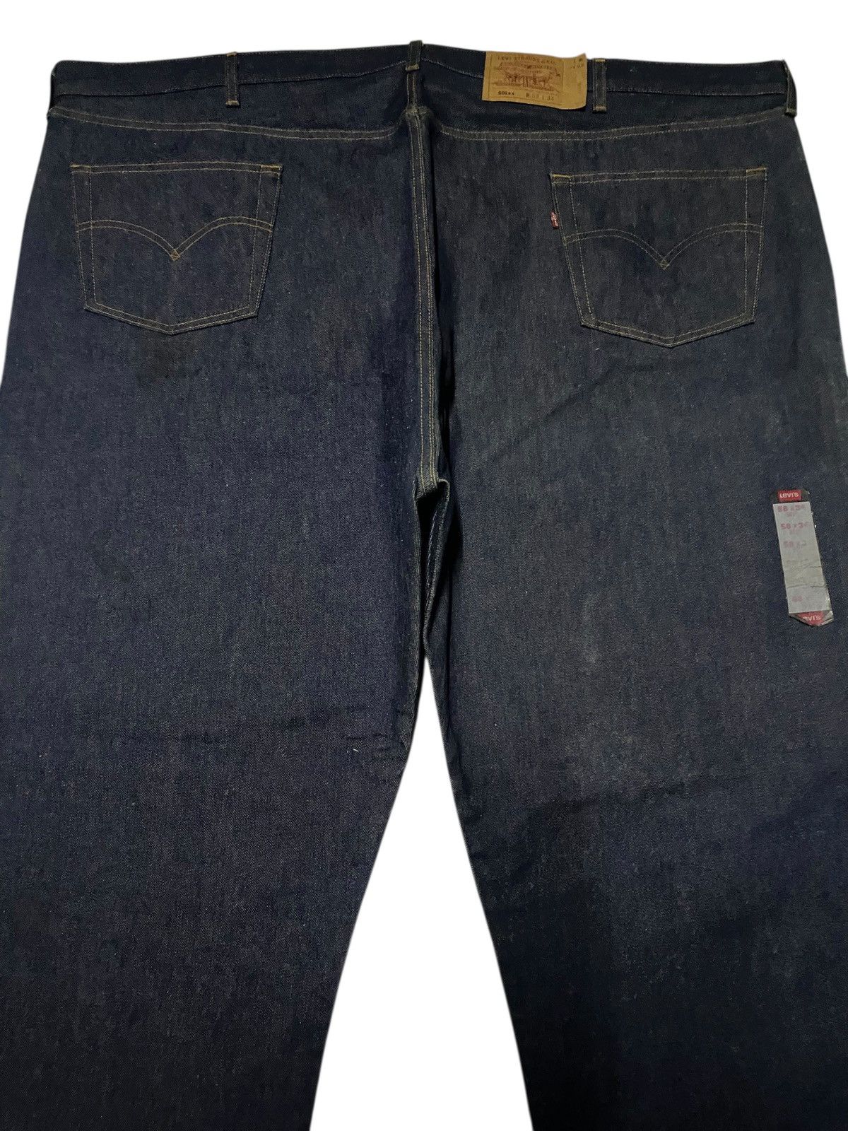 Levi's Size 57 Levis 501xx 90s Big Size ButtonFly 524 DeadStock Size US 44 / EU 60 - 4 Thumbnail