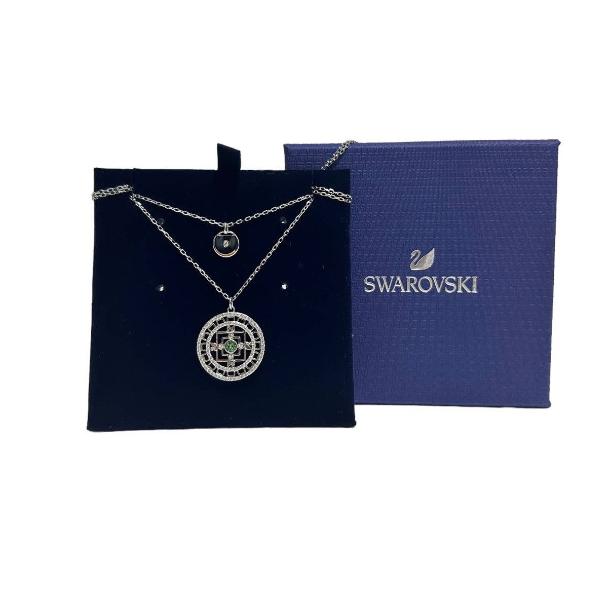 Swarovski Swarovski Symbolic Mandala Necklace White, Rhodium plated Size ONE SIZE - 2 Thumbnail