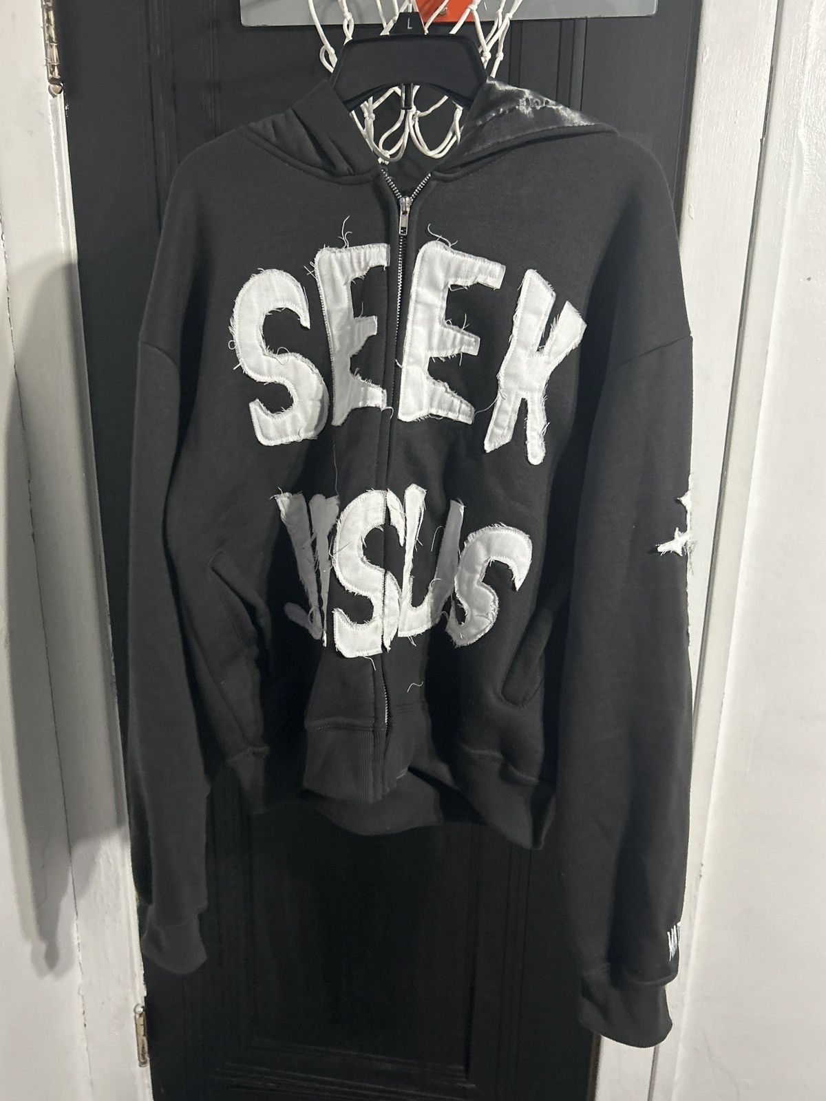 Other MESIYAS “SEEK JESUS” Cropped Hoodie Size US L / EU 52-54 / 3 - 3 Thumbnail
