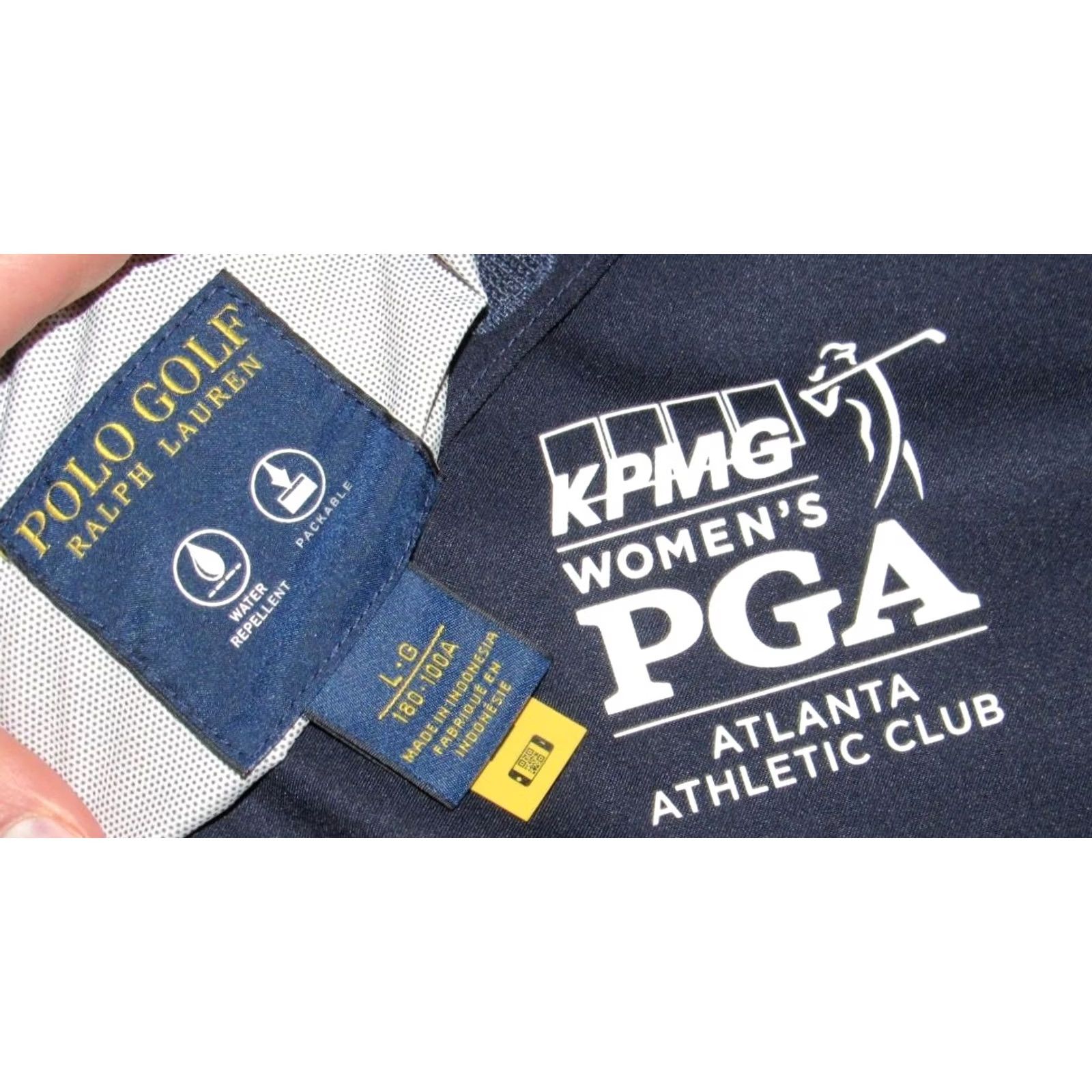 Ralph Lauren Polo RALPH LAUREN Atlanta Athletic Club Jacket Large Polo RALPH LAUREN Atlanta Athletic Club Womens PGA Tournament Golf Jacket Large Size L / US 10 / IT 46 - 4 Thumbnail