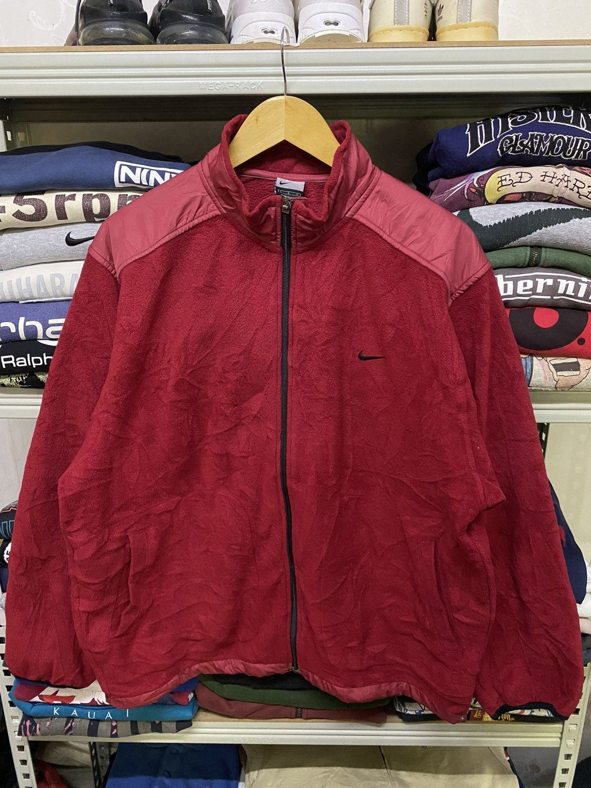 Nike × Nike ACG × Vintage Vintage Nike fleece sweater Size US XL / EU 56 / 4 - 1 Thumbnail