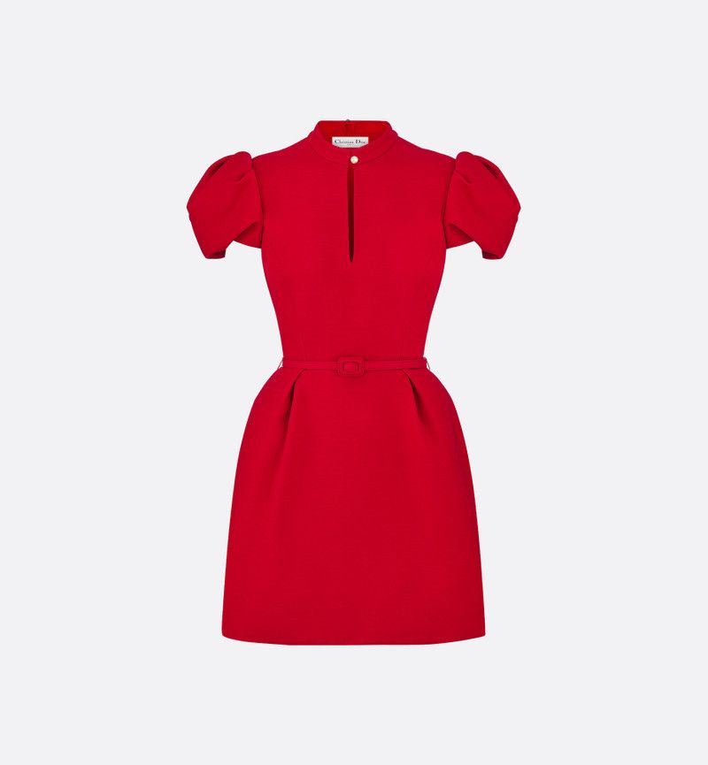 Dior o1bcso1str0126 Dress in Red Size XS / US 0-2 / IT 36-38 - 2 Thumbnail