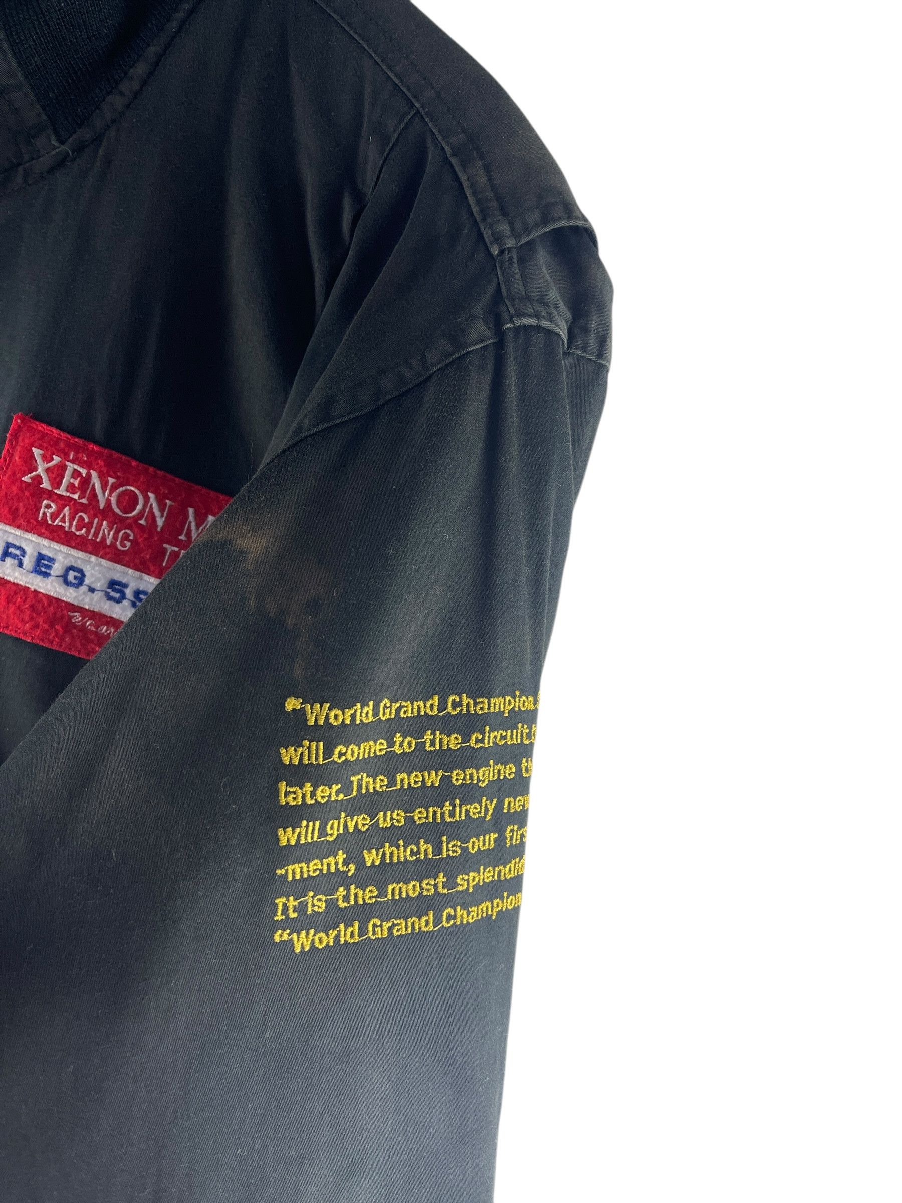 Japanese Brand Vintage Xenon Men Racing Team Jacket Size US M / EU 48-50 / 2 - 9 Thumbnail