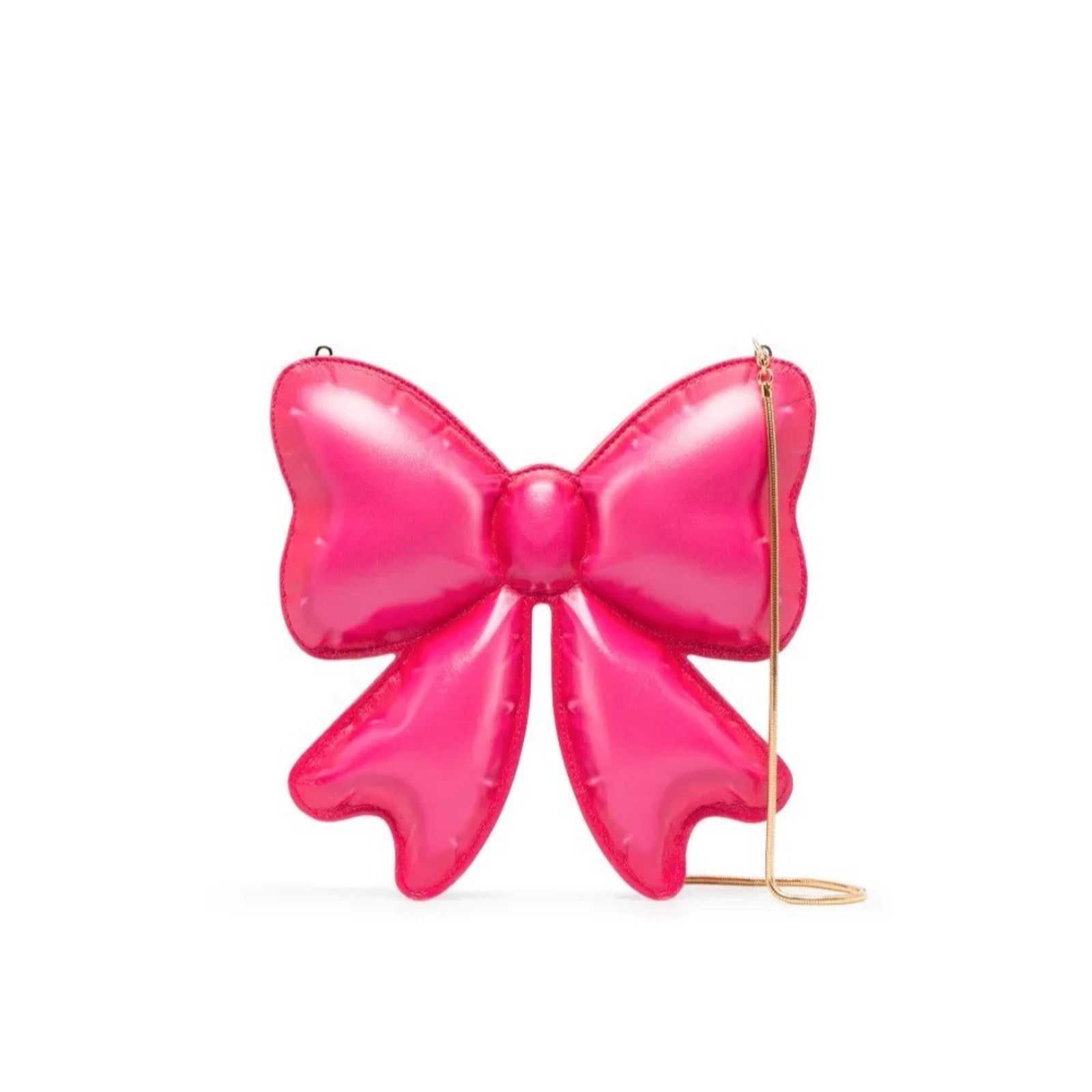 Moschino SS23 Moschino Couture Jeremy Scott Ribbon Patent Leather Bag Size ONE SIZE - 2 Thumbnail