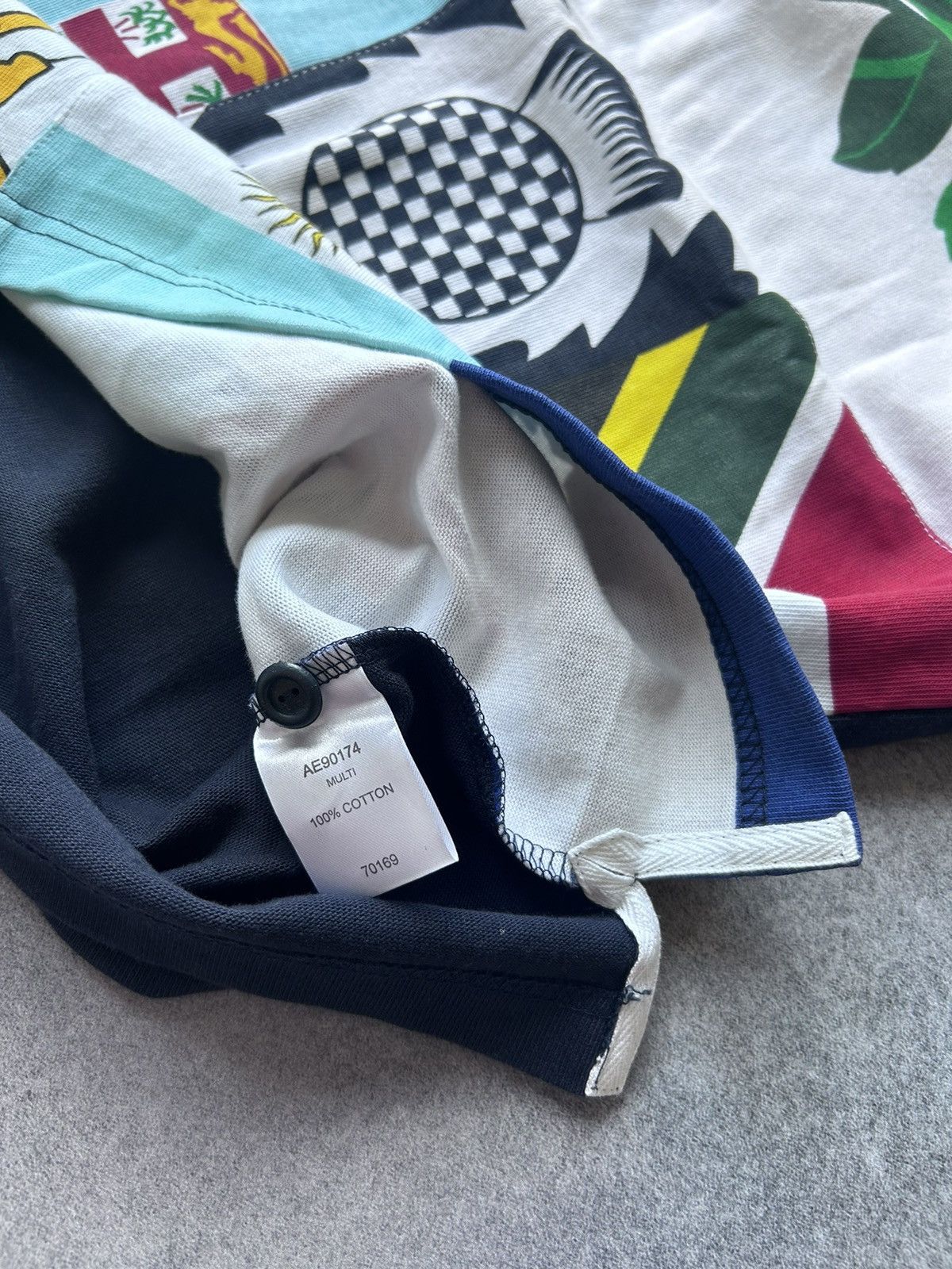 Cotton Traders × Rugby Ralph Lauren Vintage Cotton Traders All print very rare polos shirt mens Size US M / EU 48-50 / 2 - 5 Thumbnail