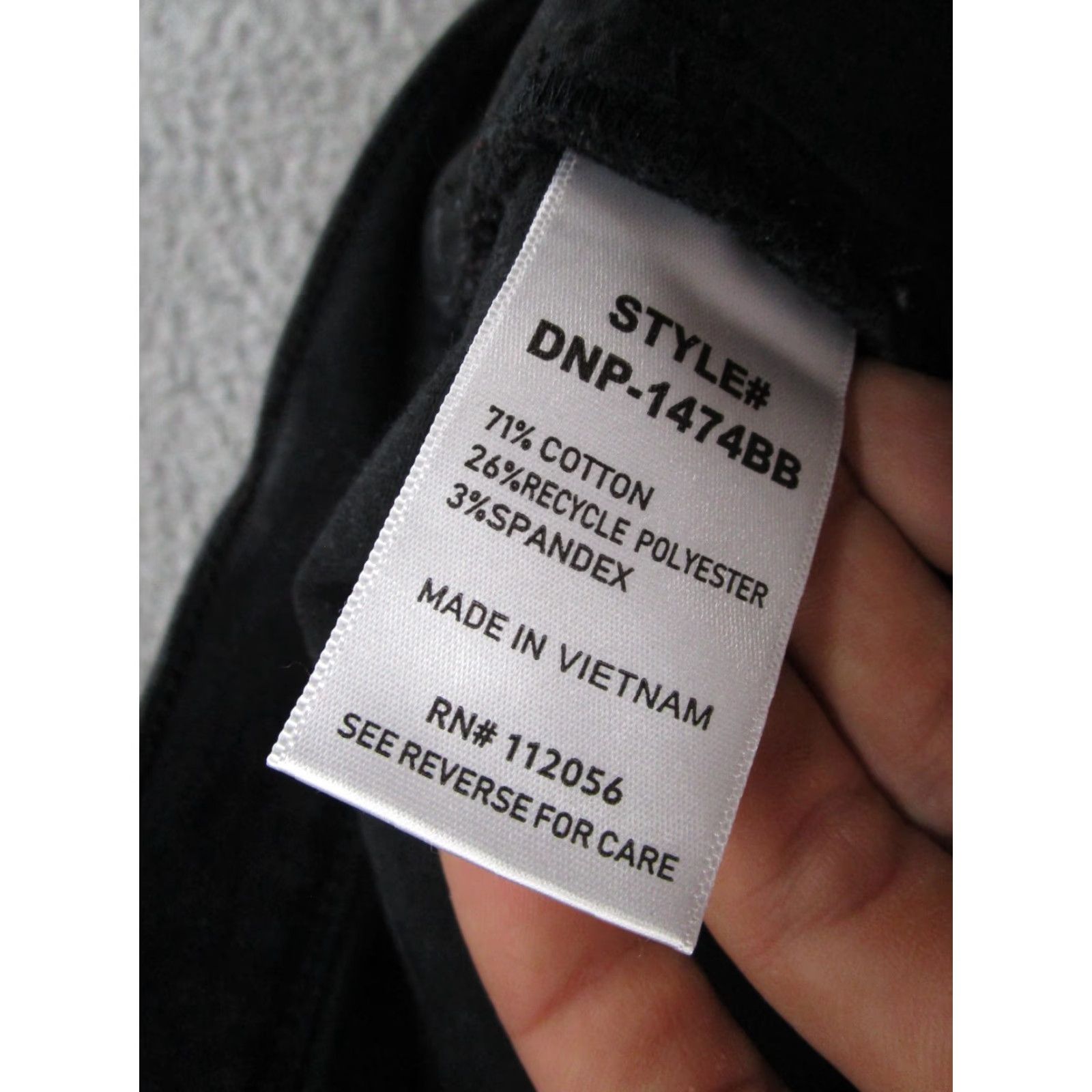 Vintage Zenana Women's Black Denim Button Fly Bell Bottom Flared Jeans Size 28 Distress Size 28" / US 6 / IT 42 - 5 Thumbnail