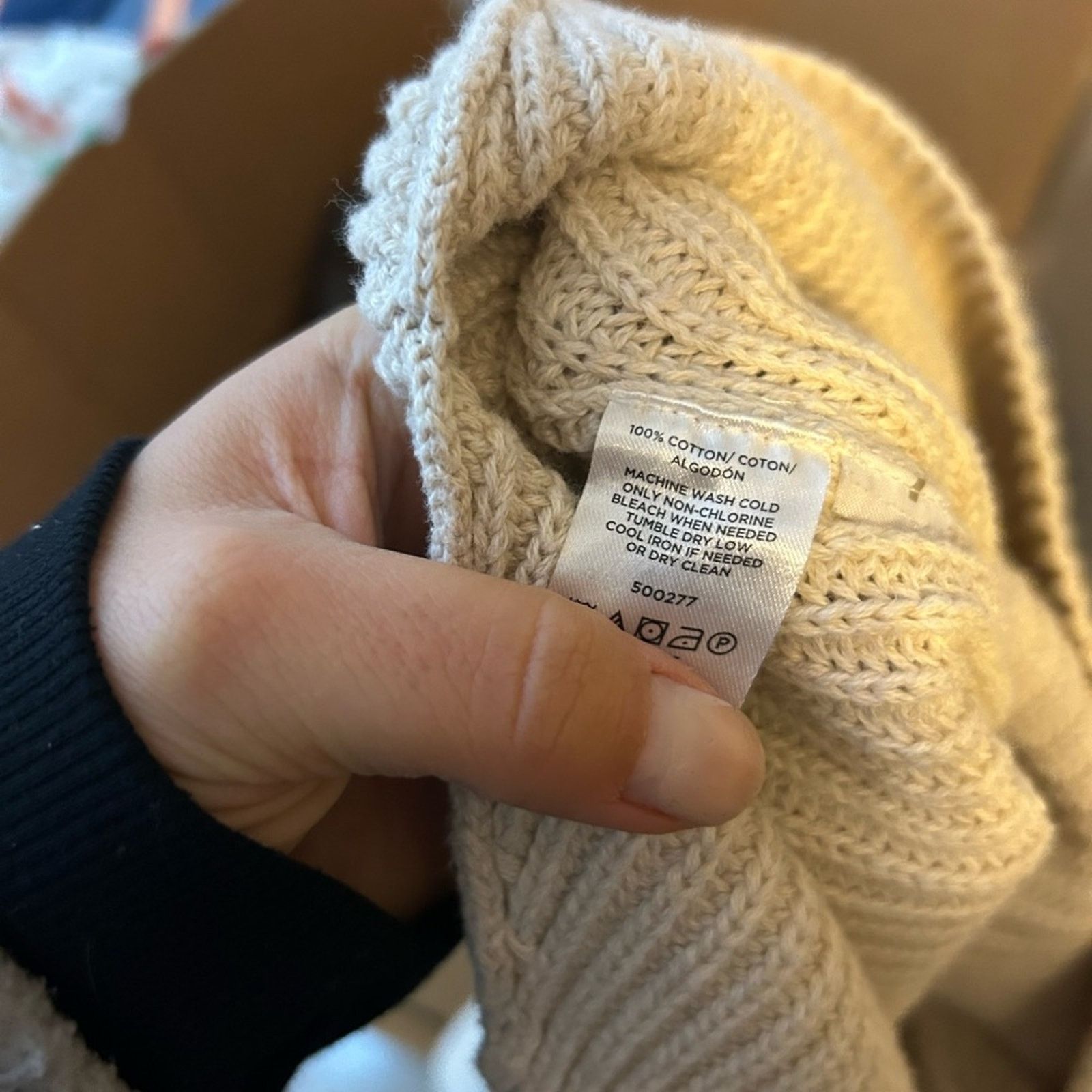 Loft Loft Oatmeal Knit Sweater Tank Size XXS / US 00 / IT 34 - 3 Thumbnail