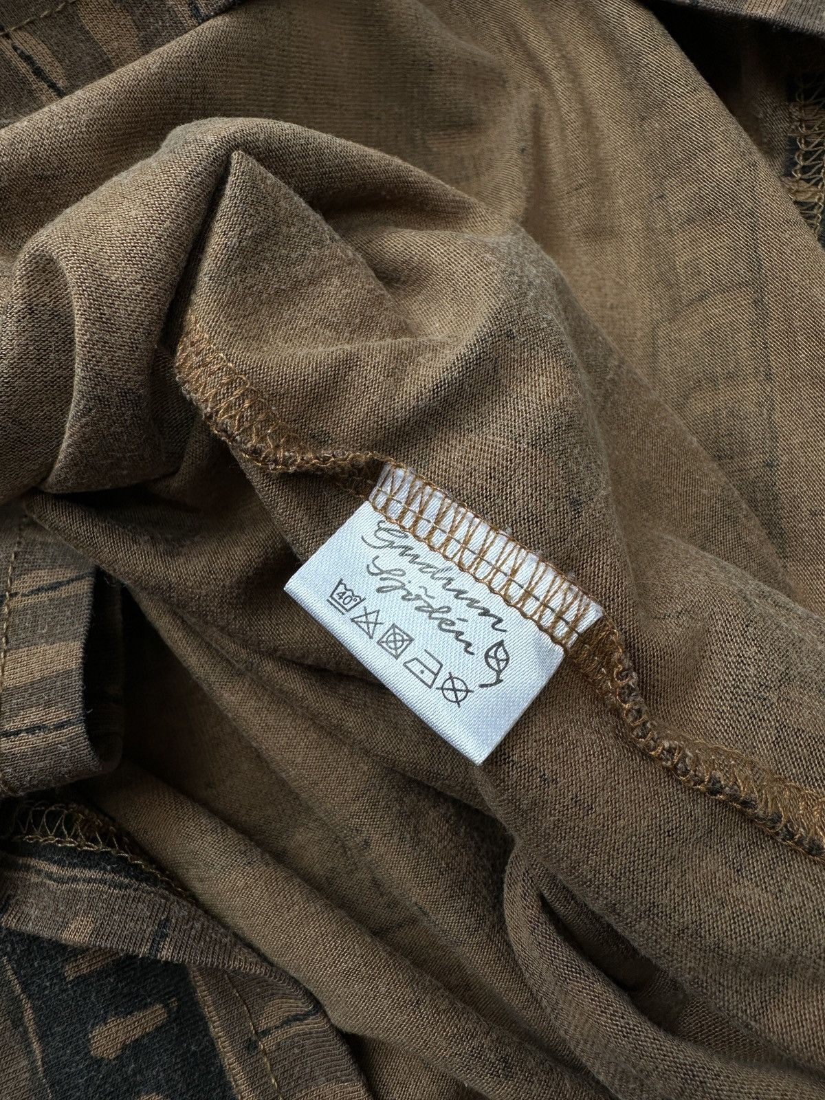 Gudrun Sjoden GUDRUN SJODEN Brown Striped Long Sleeve Blouse Top Size XL Size XL / US 12-14 / IT 48-50 - 10 Thumbnail