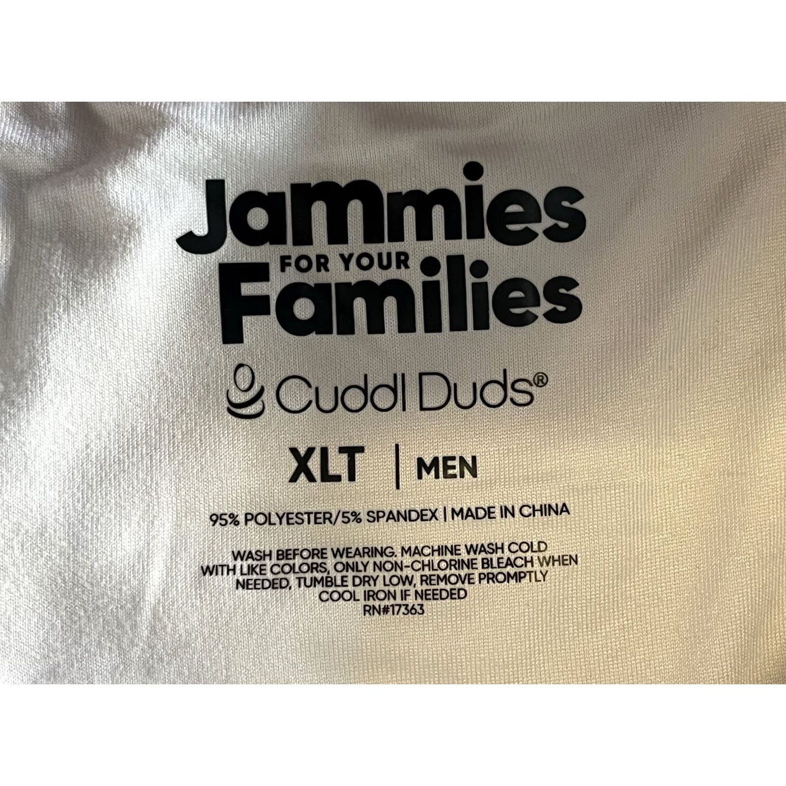 Vintage Cuddl Duds Shirt Men XLT Bear Crew Neck Christmas Holiday Winter White T-Shirt Size US XL / EU 56 / 4 - 6 Thumbnail