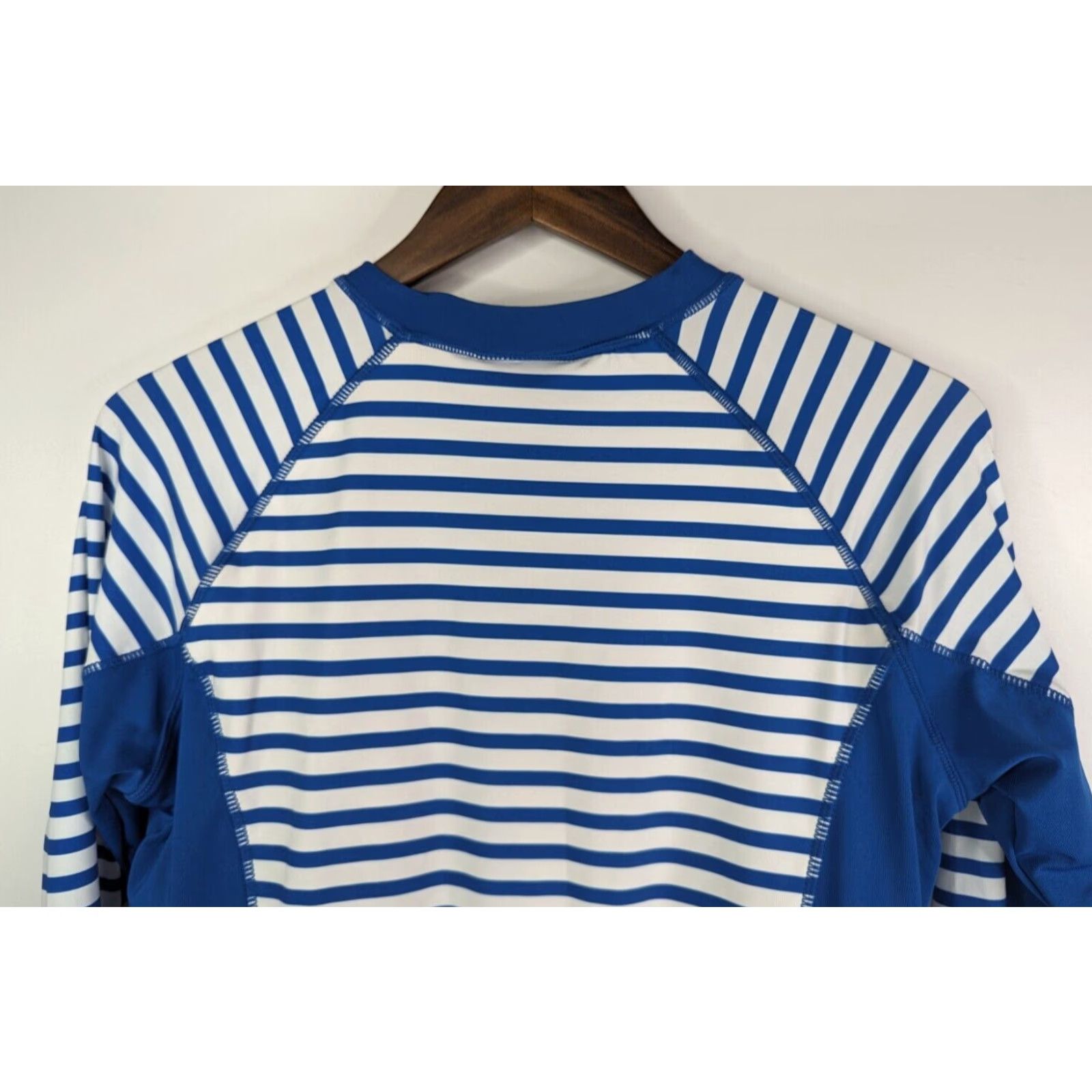 Vintage VINTAGE Cabana Life Womens Preppy Geo Navy Stripe Unisuit Rashguard Suit XL Swimsuit Size XL / US 12-14 / IT 48-50 - 7 Thumbnail