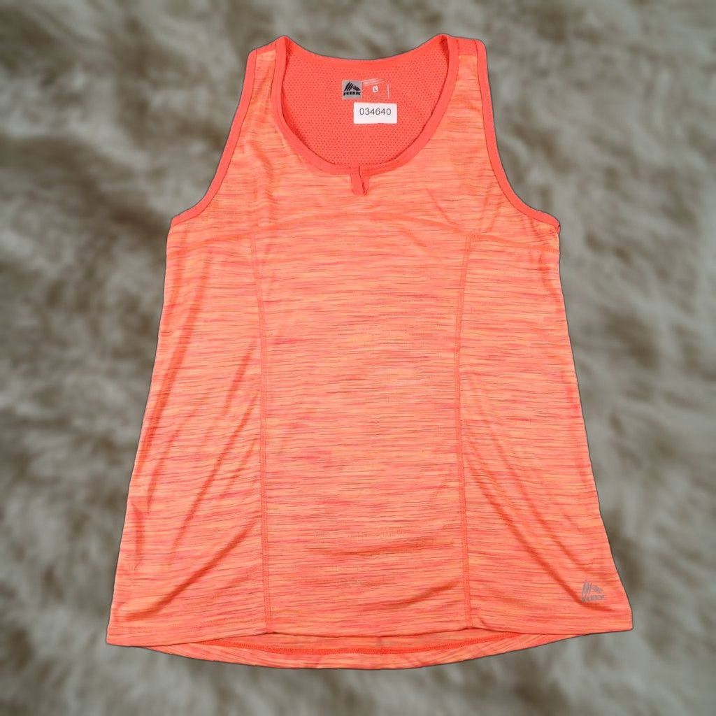 Reebok Reebok Tank Top Shirt Womens Large Orange RBX Active Running Gym Work Out Size L / US 10 / IT 46 - 1 Thumbnail