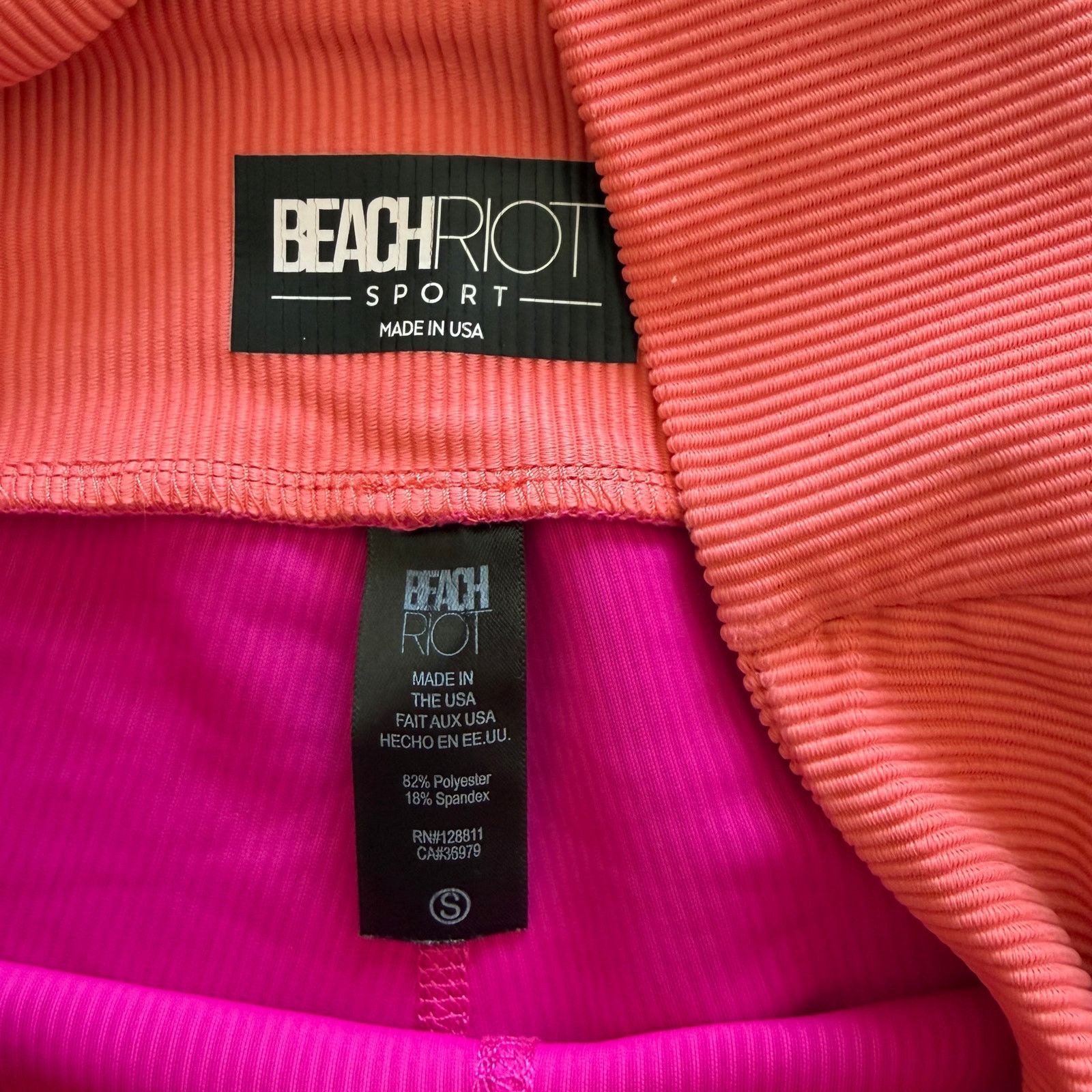 Beach Riot Beach Riot Cora Bike Short Ribbed Women’s Athletic 6” Inseam Size 25" / US 0 / IT 36 - 2 Thumbnail