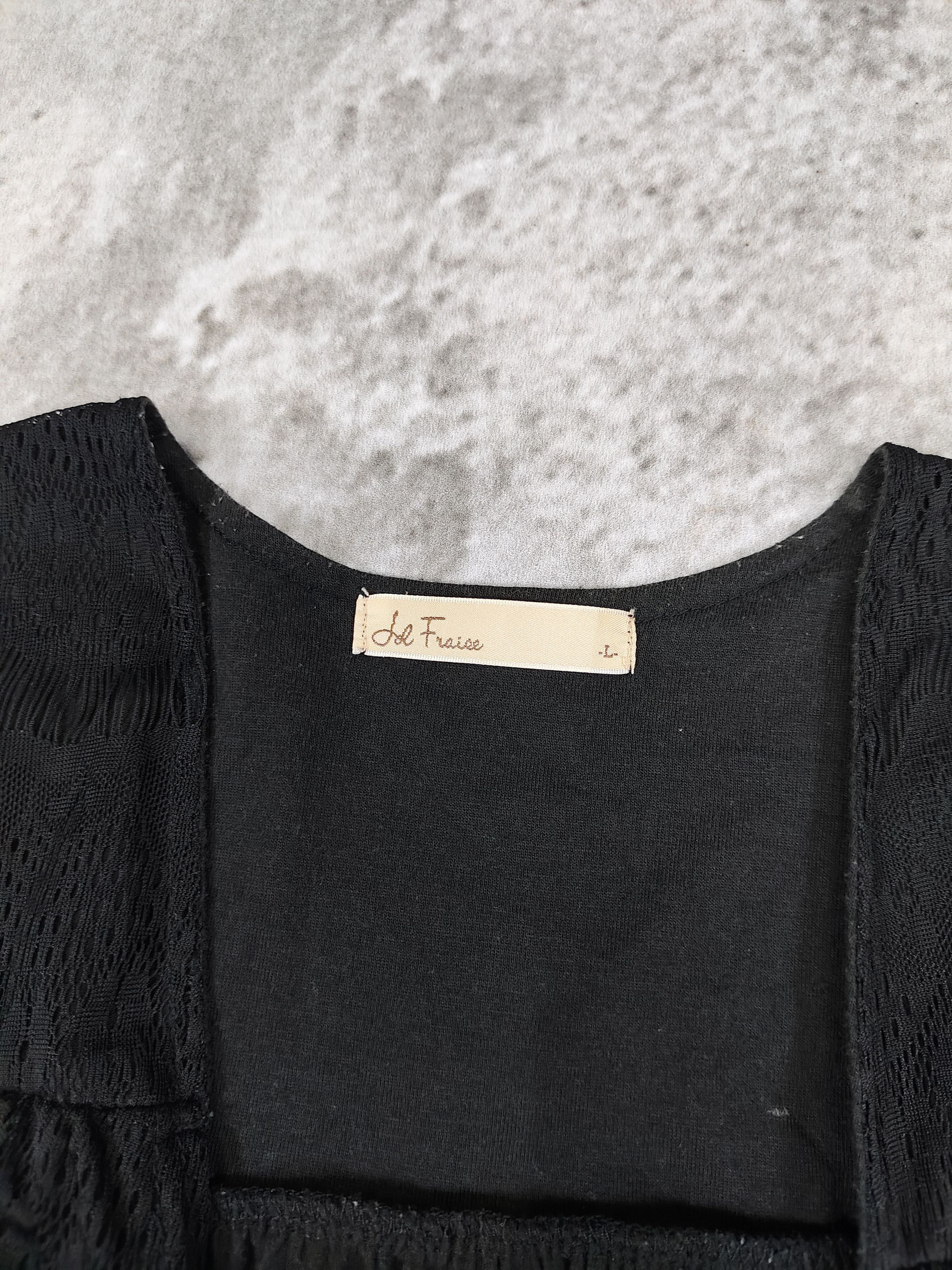 Japanese Brand Le Fraise🇯🇵 Gothic Boho Mori Lace Asymmetric Layered Vest Size L / US 10 / IT 46 - 9 Thumbnail