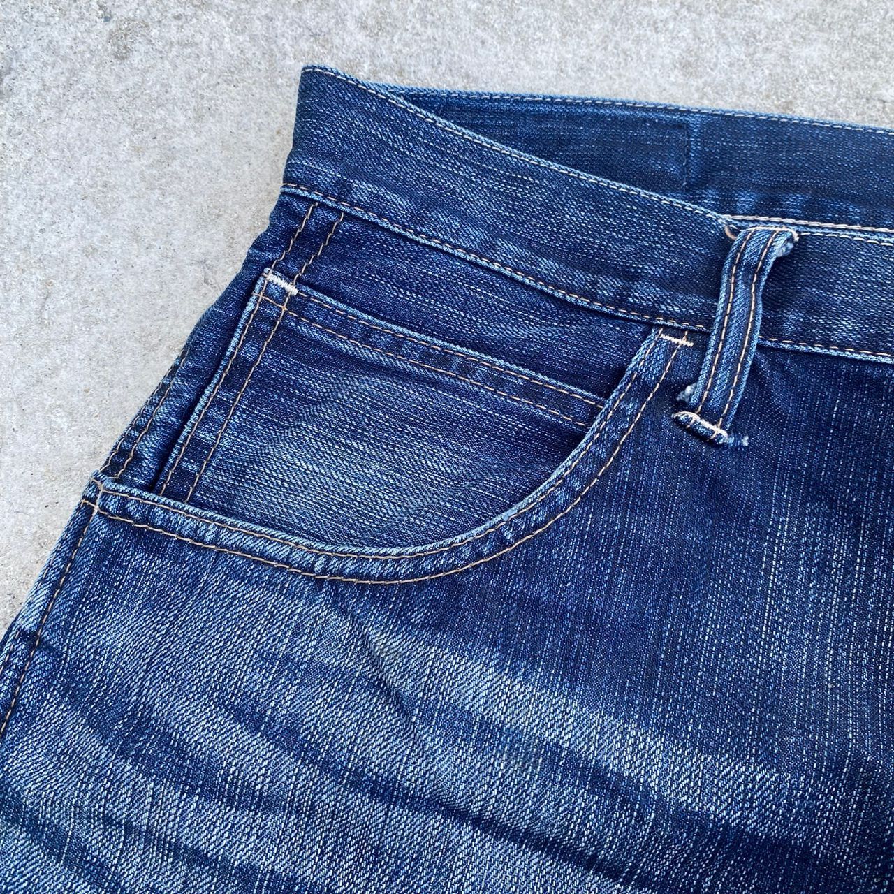 If Six Was Nine Vintage Back Number Black Label Distressed Denim Size US 32 / EU 48 - 10 Thumbnail