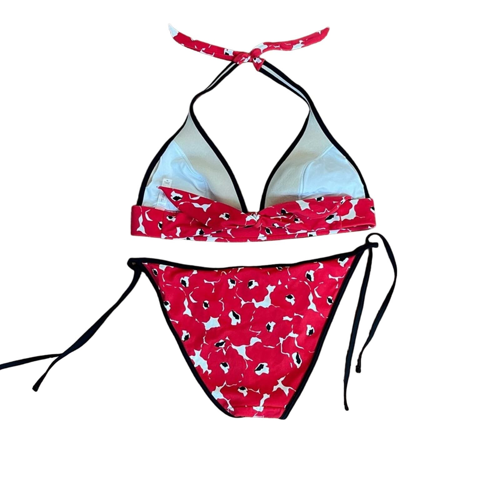 Victoria's Secret Victoria’s Secret Vintage Halter Bikini Red Size M Size M / US 6-8 / IT 42-44 - 3 Thumbnail