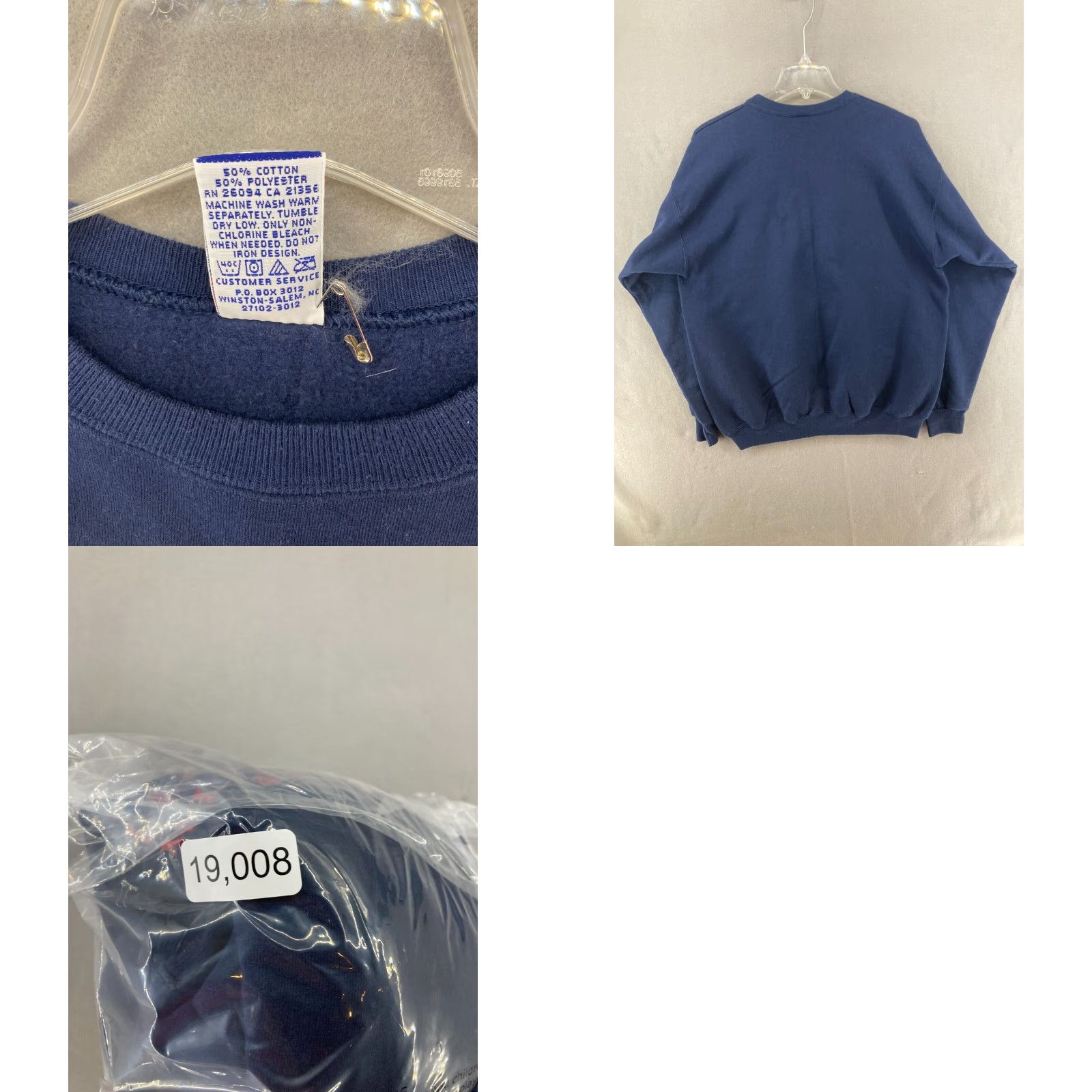 Champion VINTAGE Champion Sweatshirt Men L Californa State Blue Mens Size US L / EU 52-54 / 3 - 8 Thumbnail
