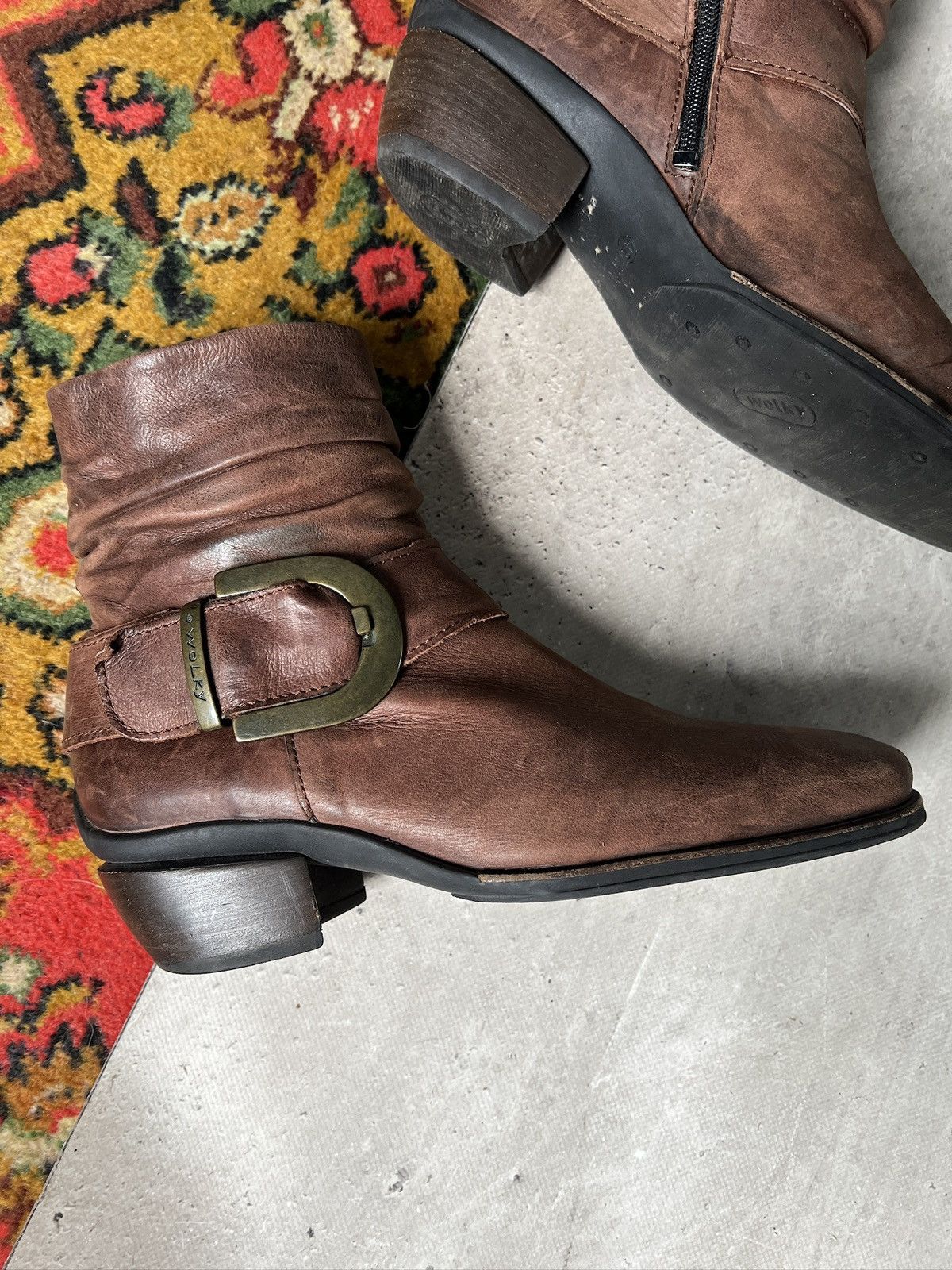 Guidi Guidi style leather boots ankle moto style platform Size US 9 / EU 42 - 2 Thumbnail