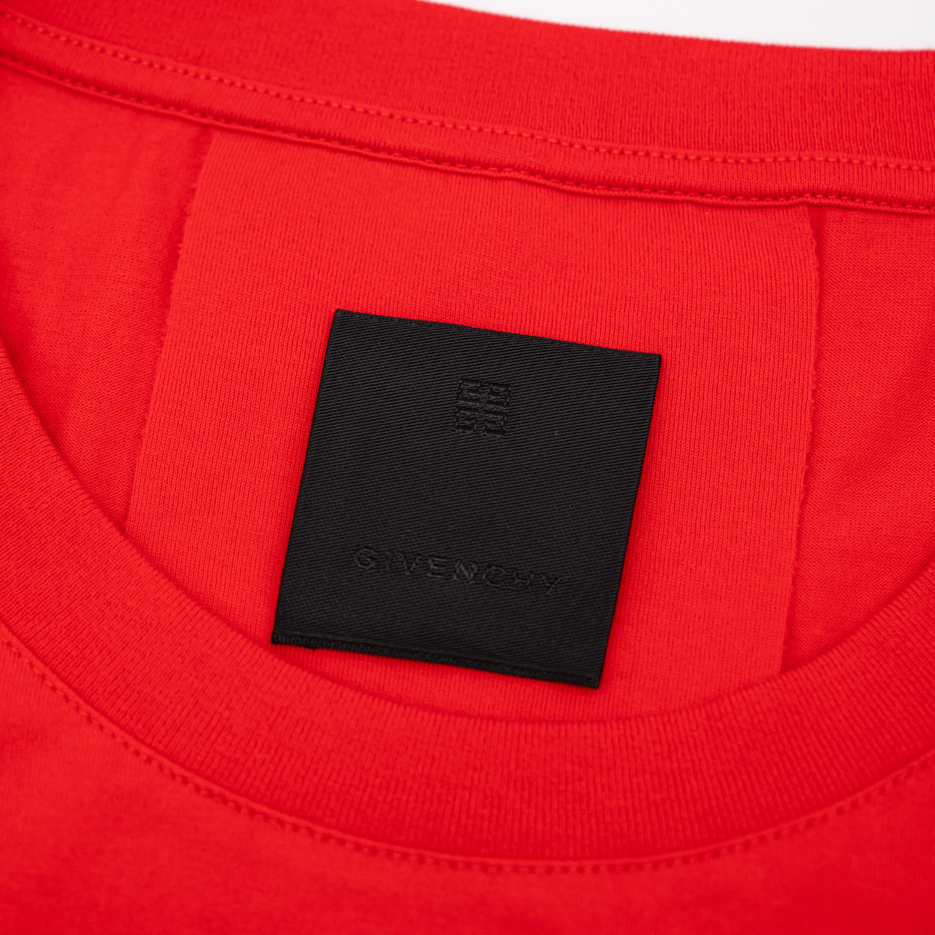 Givenchy 5XL Givenchy Red T-Shirt Dragon Slim Fit Size US XXL / EU 58 / 5 - 4 Thumbnail
