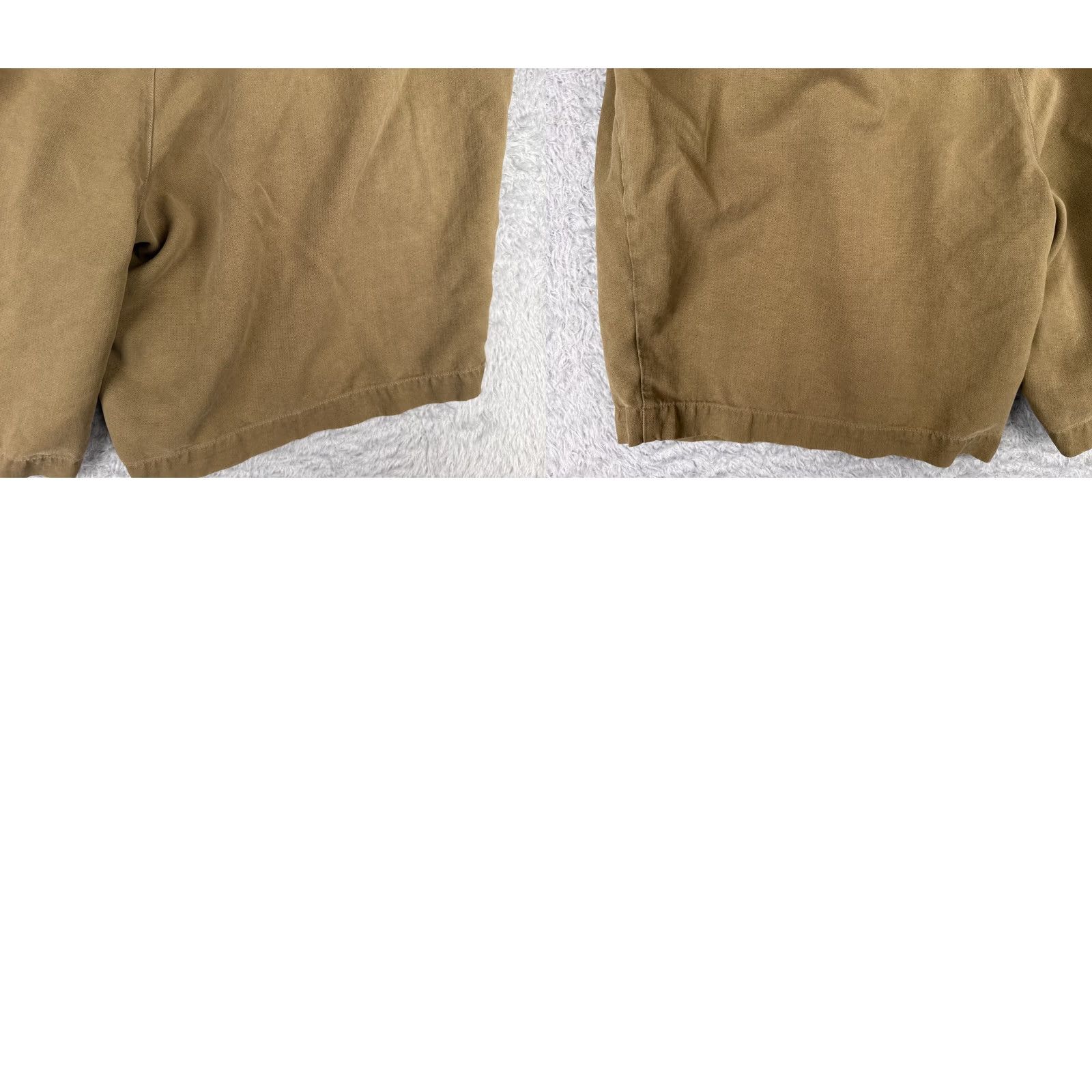 Tommy Bahama Tommy Bahama Shorts Men 40 Beige Bermuda 100% Silk Pleated Beach Vacation 38x8 Size US 40 / EU 56 - 10 Thumbnail