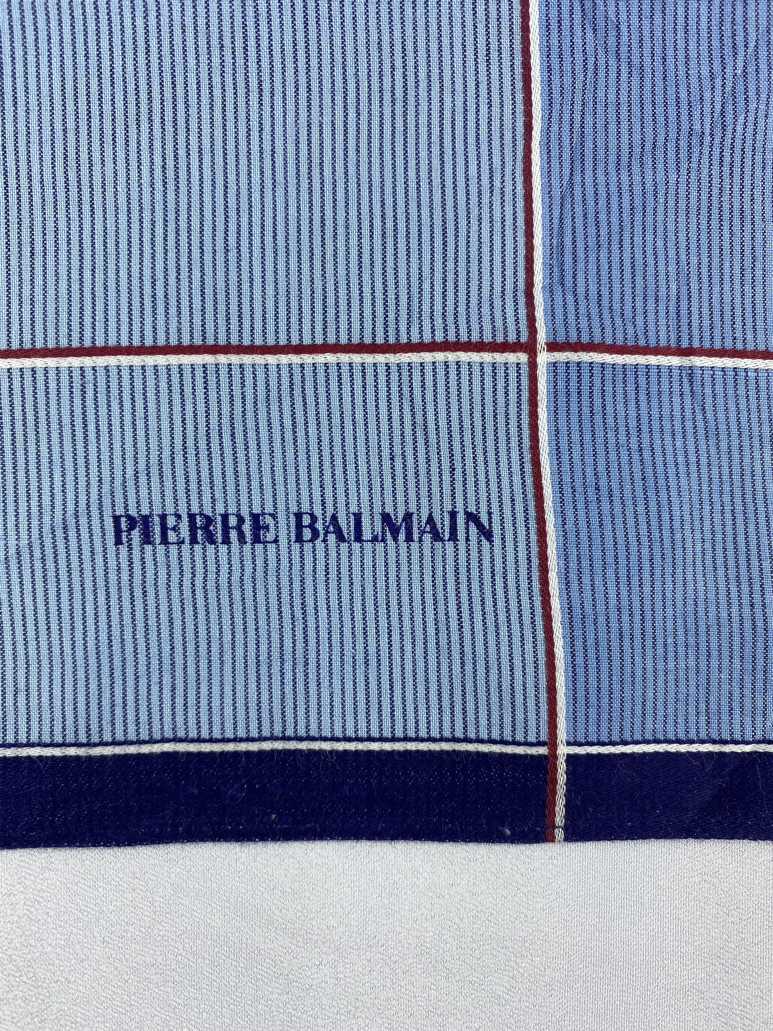 Pierre Balmain × Vintage Pierre Balmain Handkerchief / Bandana / Neckerchief Size ONE SIZE - 5 Thumbnail
